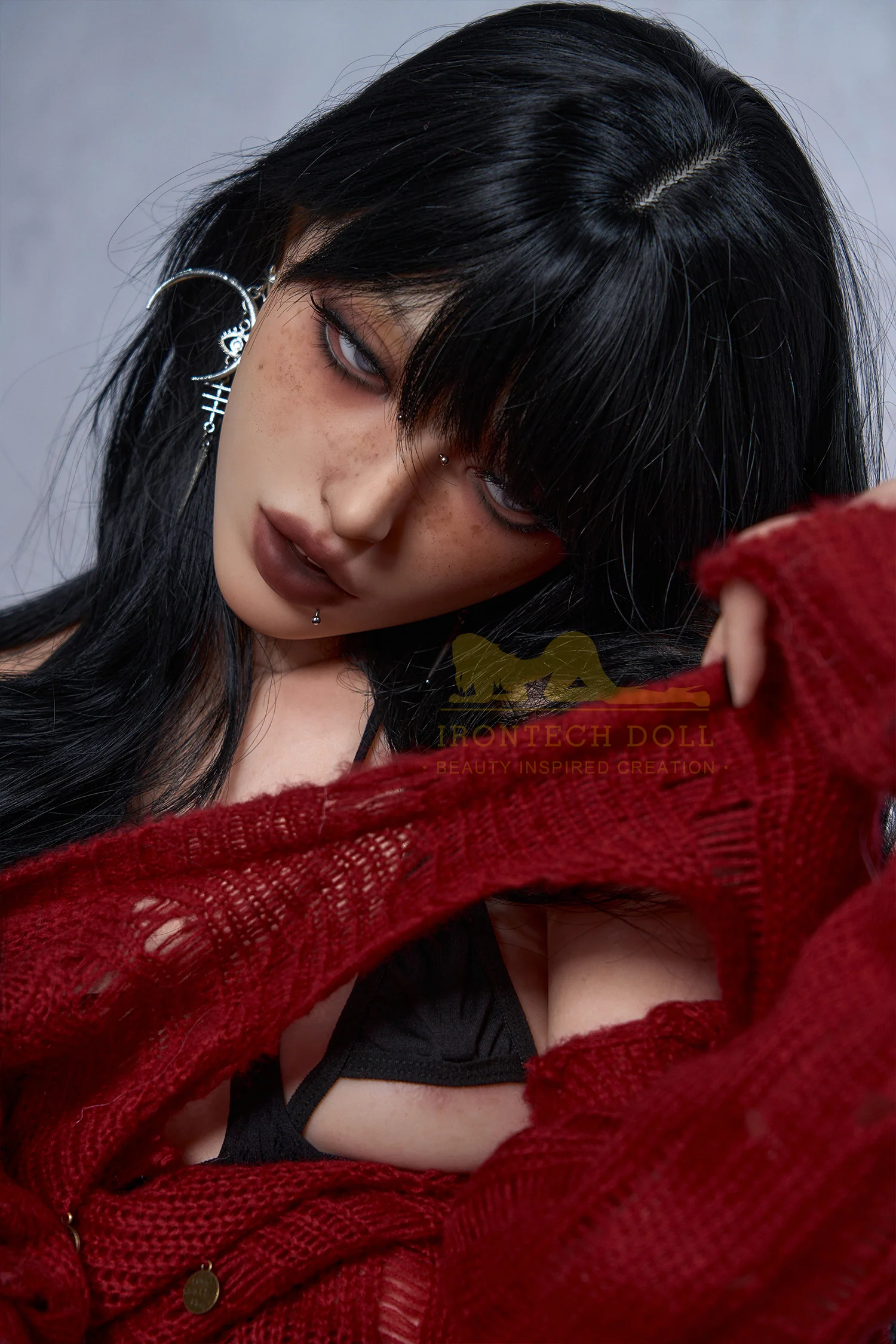 Vanessa 161cm minus (5ft28) AA-Cup skinny Full Silicone Sexy Love Doll - Super Realistic Series - Irontech Doll® - Image 12