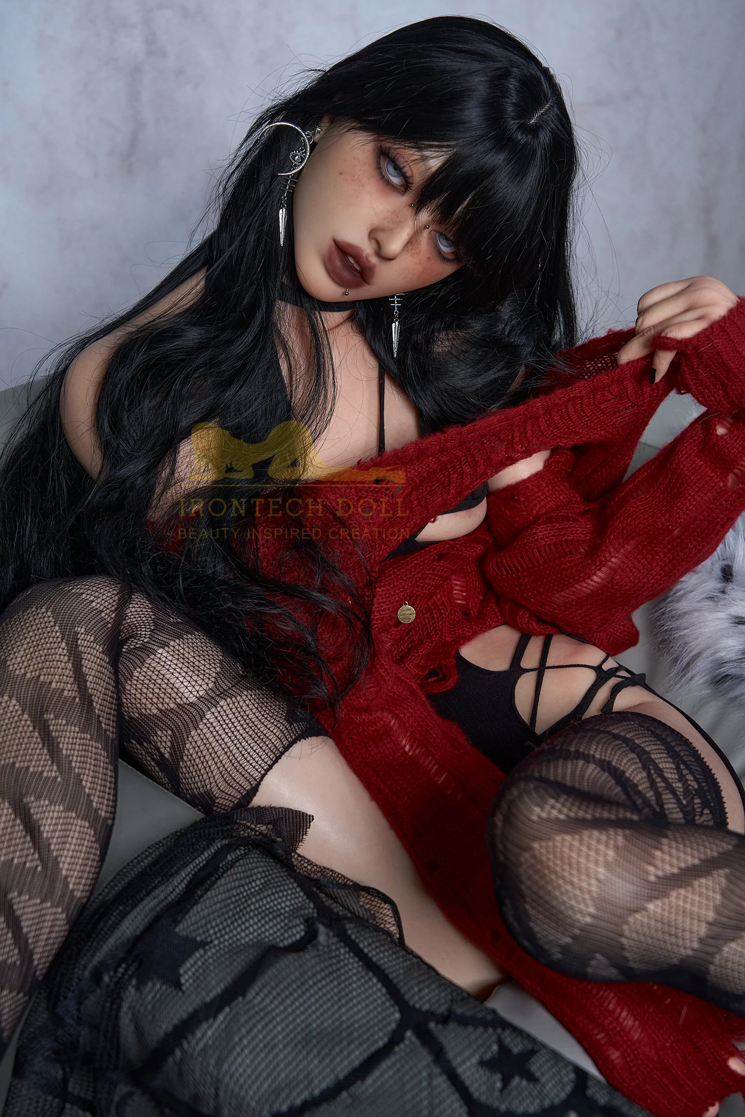 Vanessa 161cm minus (5ft28) AA-Cup skinny Full Silicone Sexy Love Doll - Super Realistic Series - Irontech Doll® - Image 20