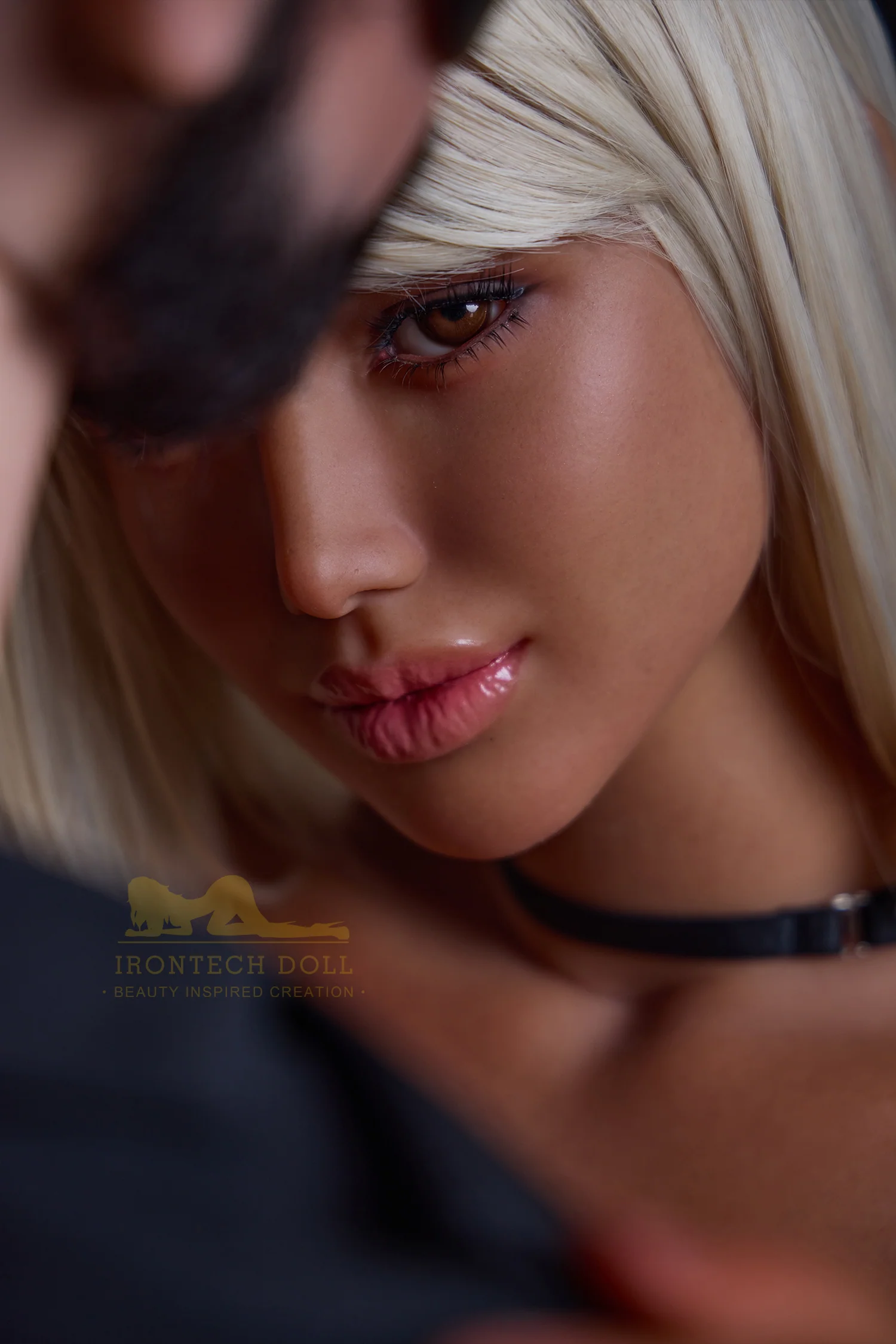 Celine soft head  164cm (5ft4) E-Cup seamless AIO body Real Life Silicone Sex Doll - IronTech Doll® - Image 4
