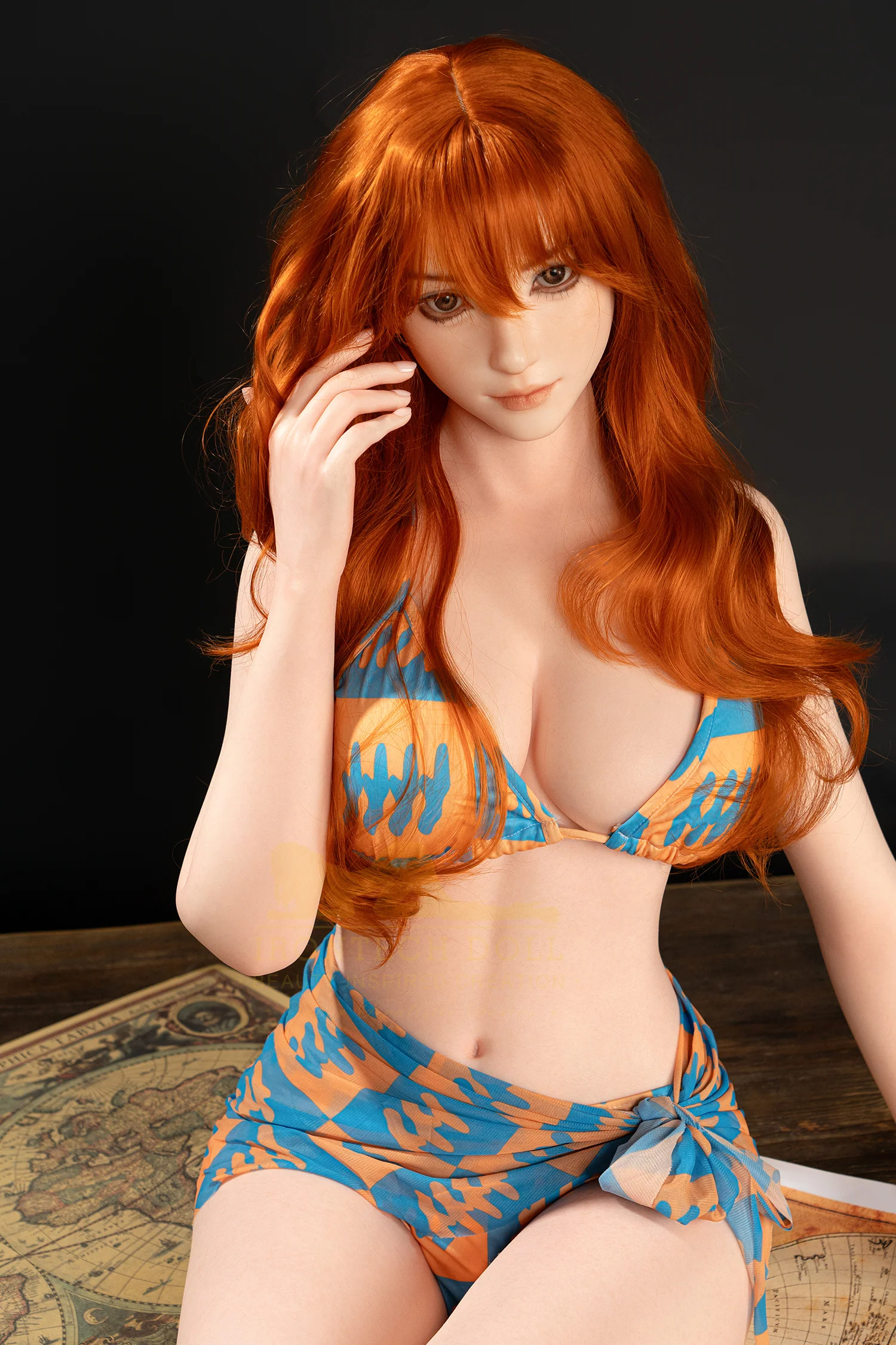Red Haired Kitty 166cm (5ft4) C-Cup Realistic Silicone Sex Doll - IronTech Doll® - EU STOCK - Image 4