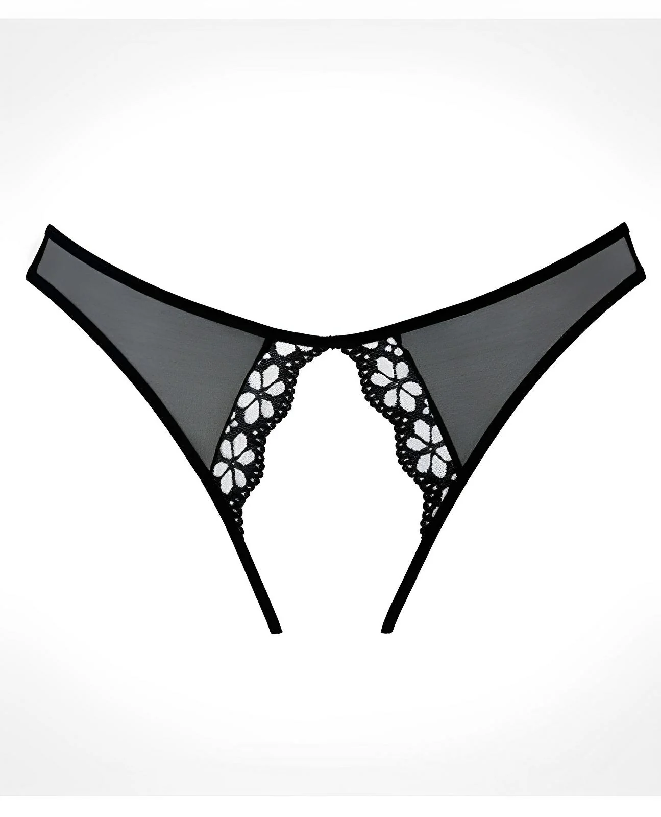 Adore Mirabelle Plum Panty Black O-s - Image 4