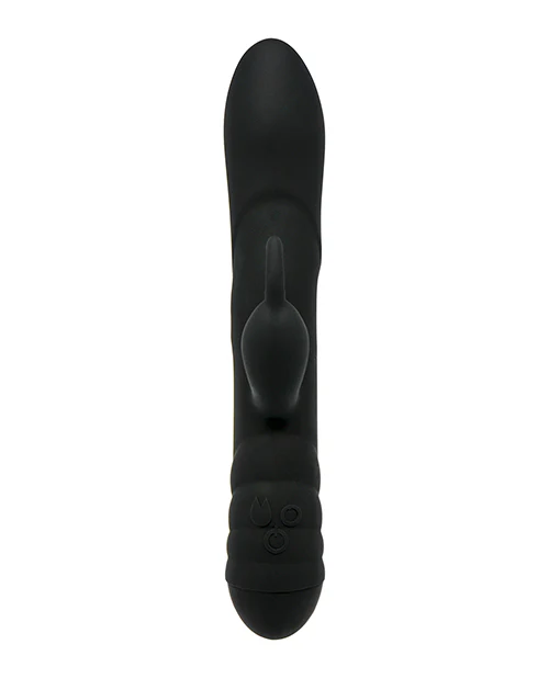 Adrien Lastic Twister Clitoral Sucker & Vibrating Rabbit - Black - Image 2
