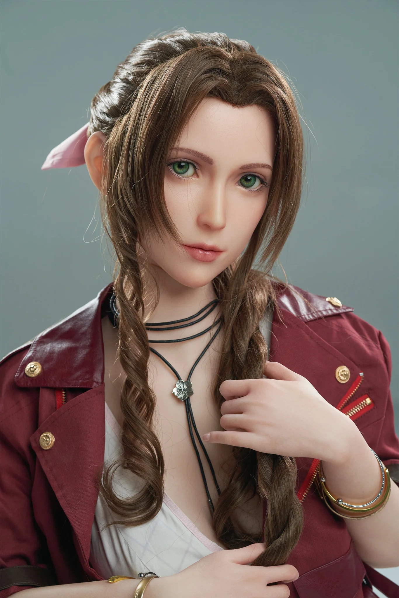 Aerith Lady Silicone Sex Doll - Game Lady Doll - Image 2