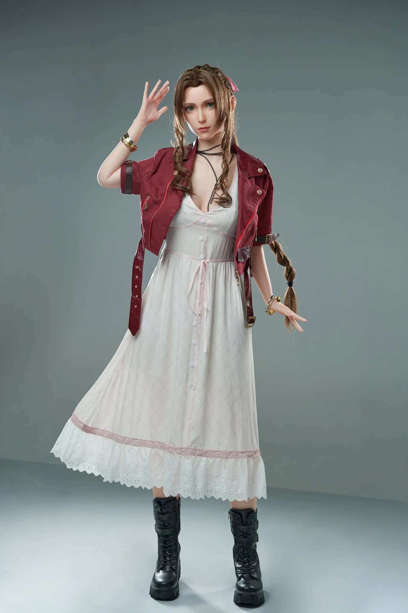 Aerith Lady Silicone Sex Doll - Game Lady Doll - Image 5