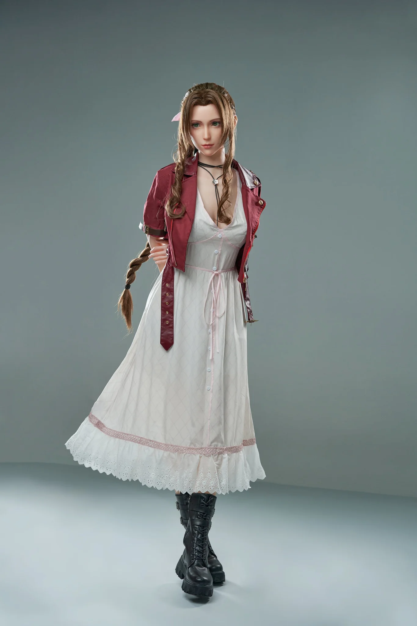 Aerith Lady Silicone Sex Doll - Game Lady Doll - Image 6