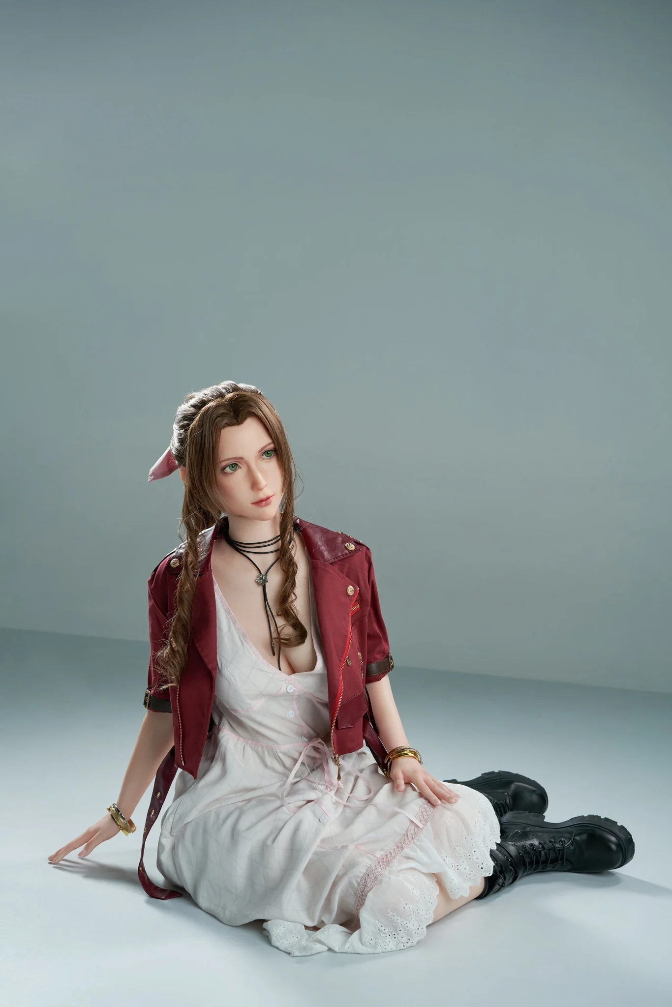 Aerith Lady Silicone Sex Doll - Game Lady Doll - Image 8