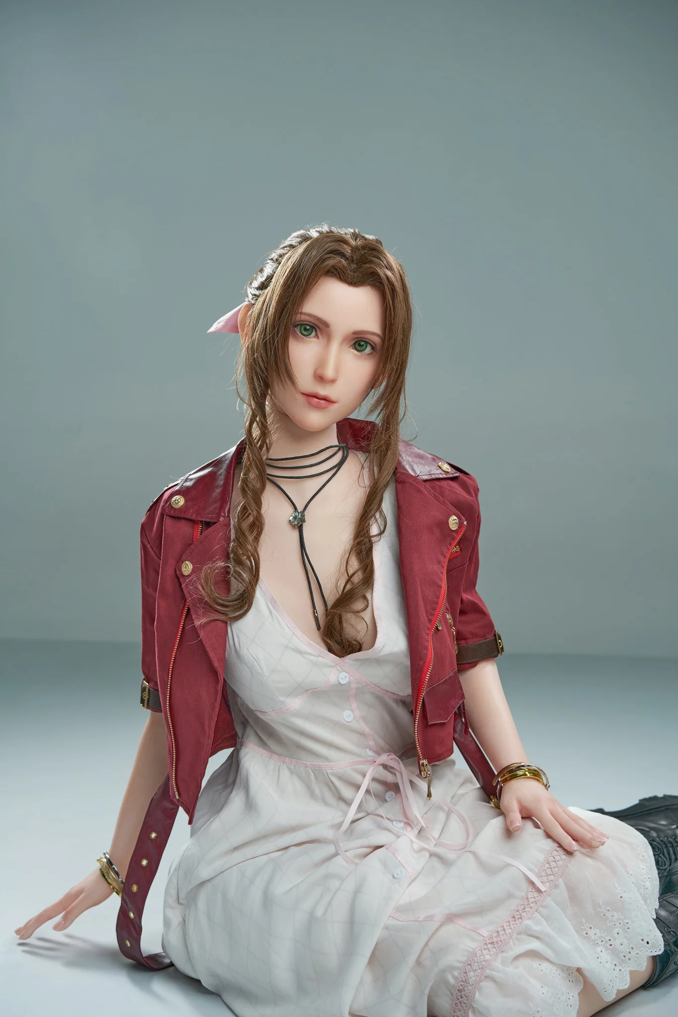 Aerith Lady Silicone Sex Doll - Game Lady Doll - Image 9