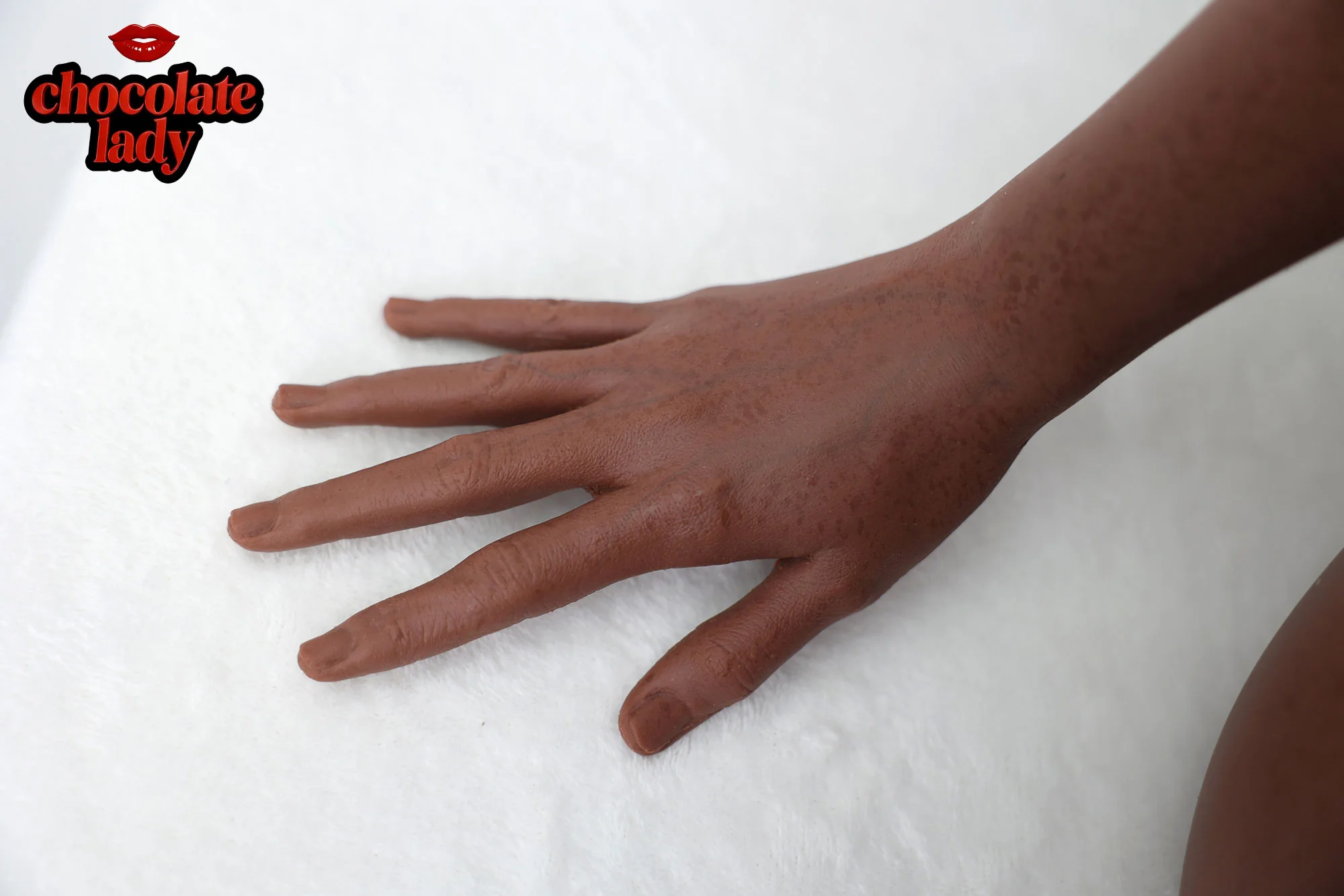 Aim 160cm C-Cup Silicone Sex Doll - Chocolate Lady Doll - Image 32