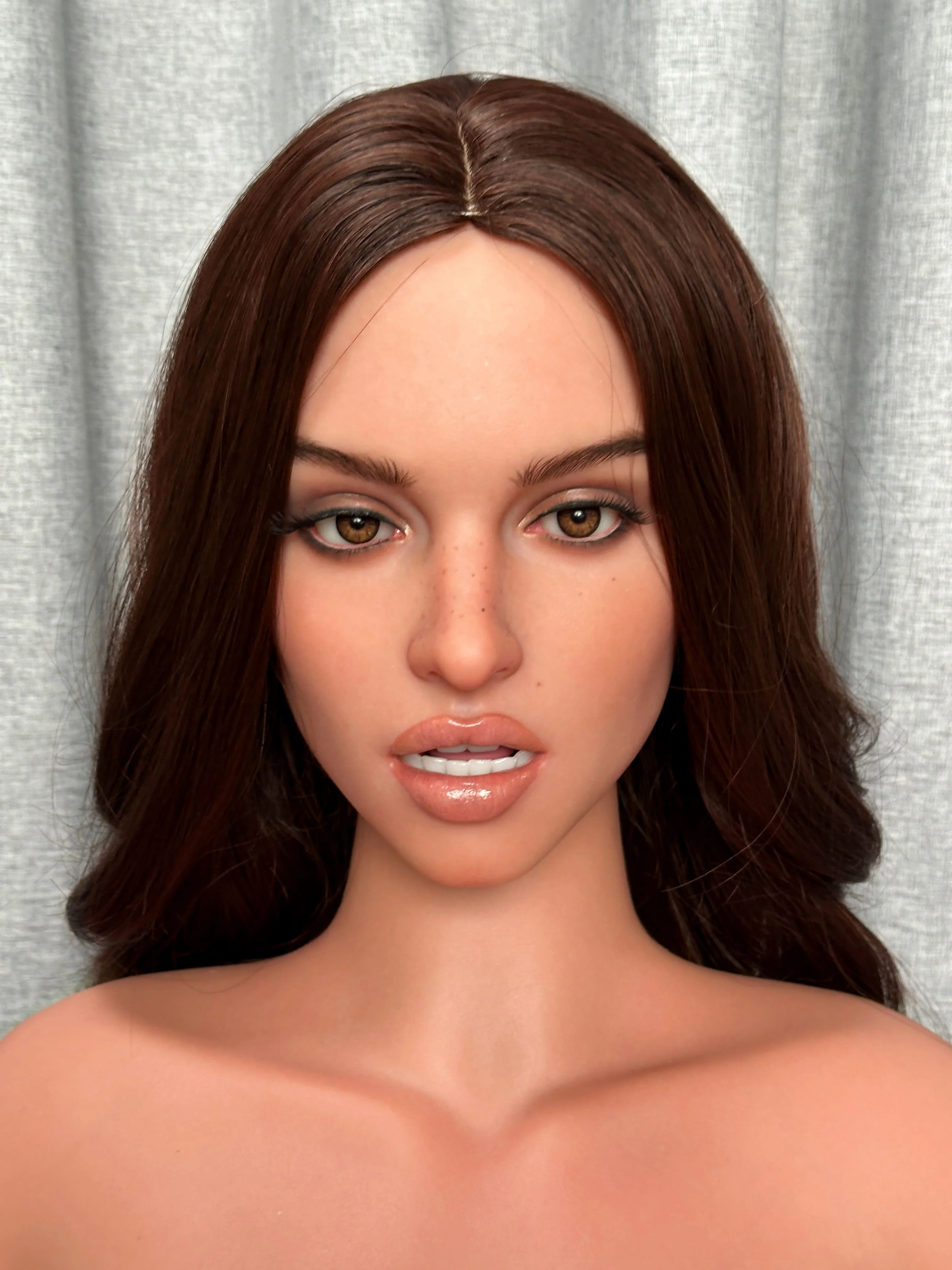 Alice Lifelike Realistic Silicone Head (Movable Jaw) + SLE Body Doll - ZELEX® [USA STOCK] - Image 27