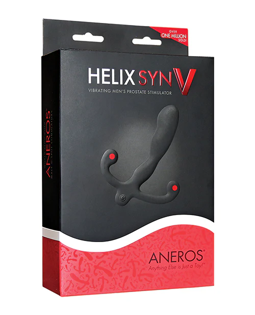 Aneros Vibrating Helix Syn V Prostate Massager- Black - Image 5