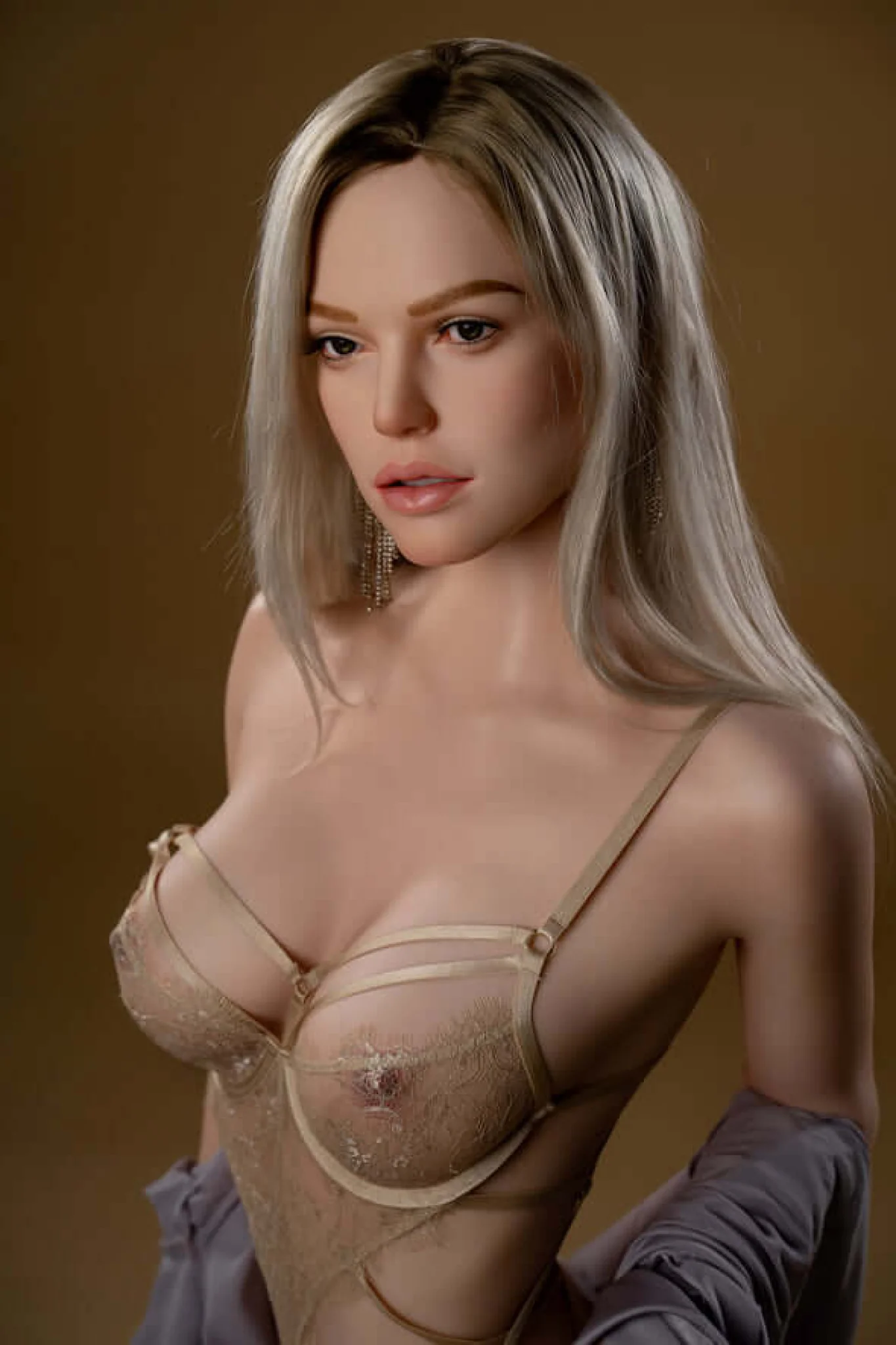 Aurora Life Size Silicone Sex Doll - Movable Jaw Head GE115 - Zelex Inspiration Series - Image 3