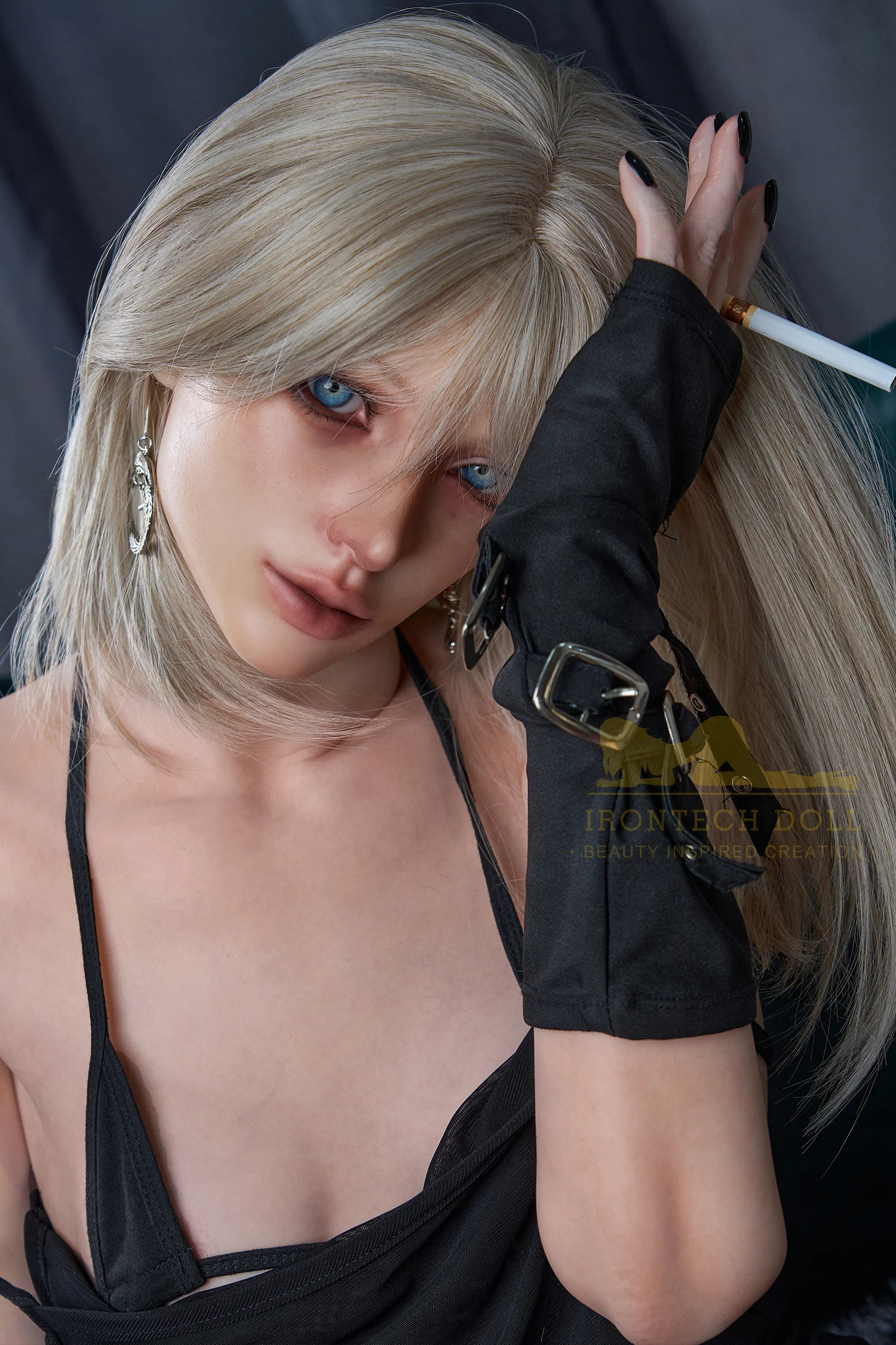 Bailey 161cm minus (5ft28) AA-Cup skinny Full Silicone Sexy Love Doll - Super Realistic Series - Irontech Doll® - Image 13