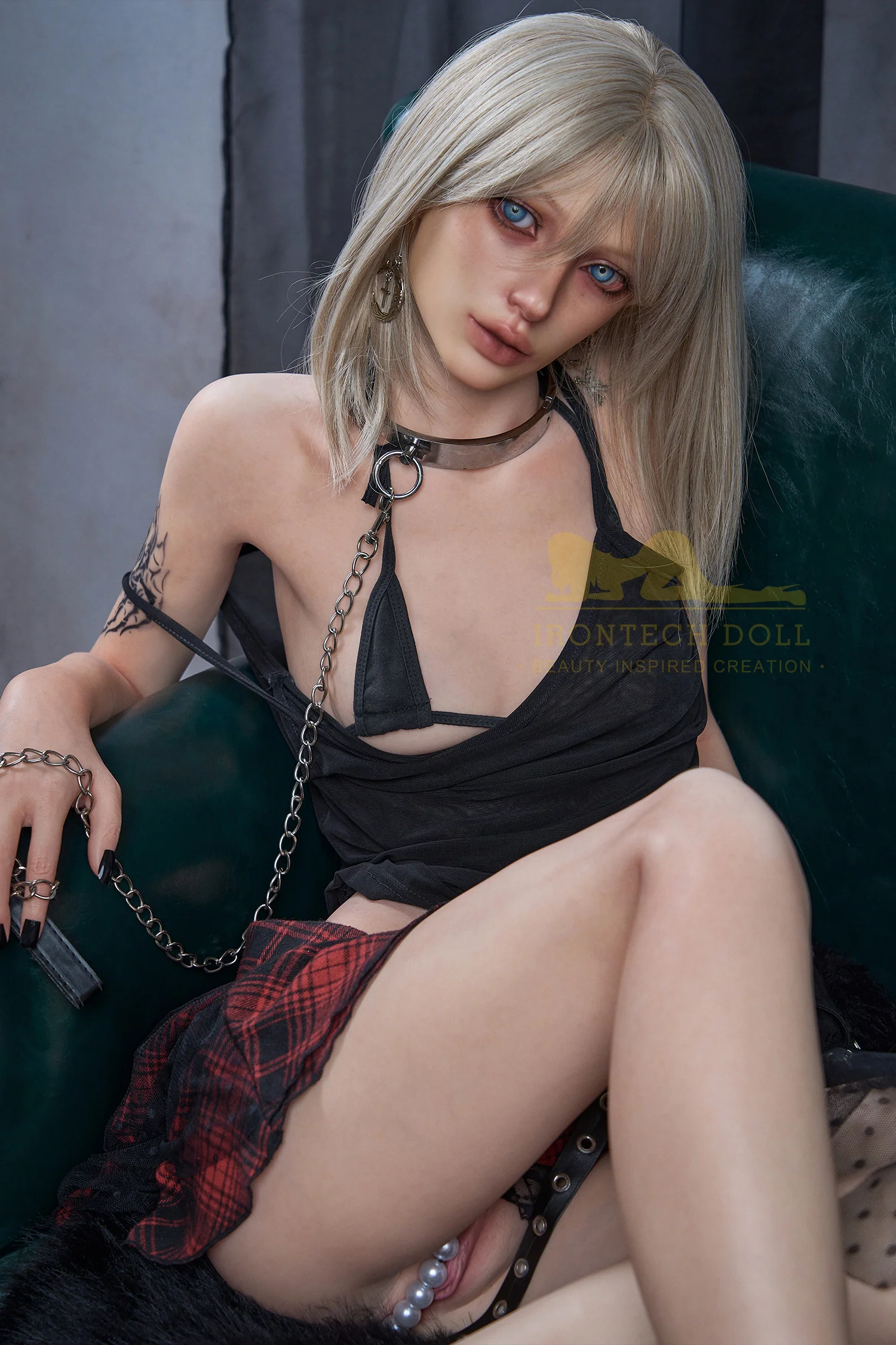 Bailey 161cm minus (5ft28) AA-Cup skinny Full Silicone Sexy Love Doll - Super Realistic Series - Irontech Doll® - Image 16