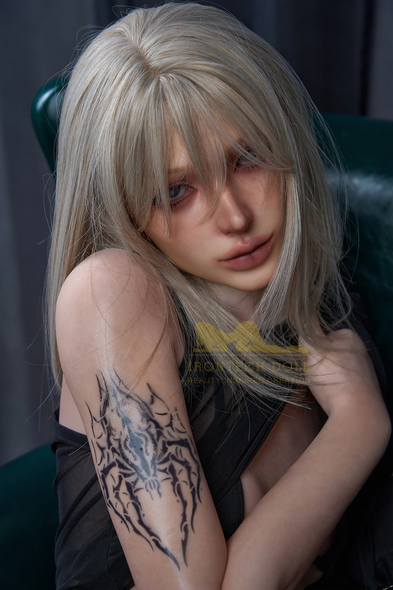 Bailey 161cm minus (5ft28) AA-Cup skinny Full Silicone Sexy Love Doll - Super Realistic Series - Irontech Doll® - Image 17