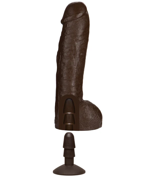 Bam Realistic Cock - Brown - Image 2