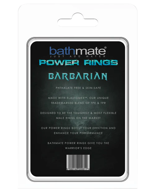 Bathmate Barbarian Cock Ring - Black - Image 3