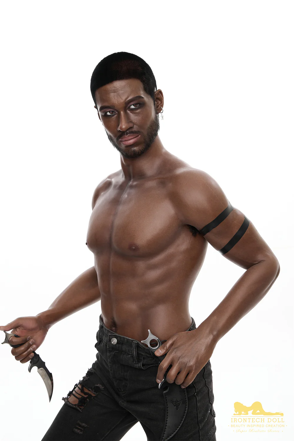 Bill 176cm( 5ft8) Silicone Male Sex Doll - Irontech Doll® - Image 9