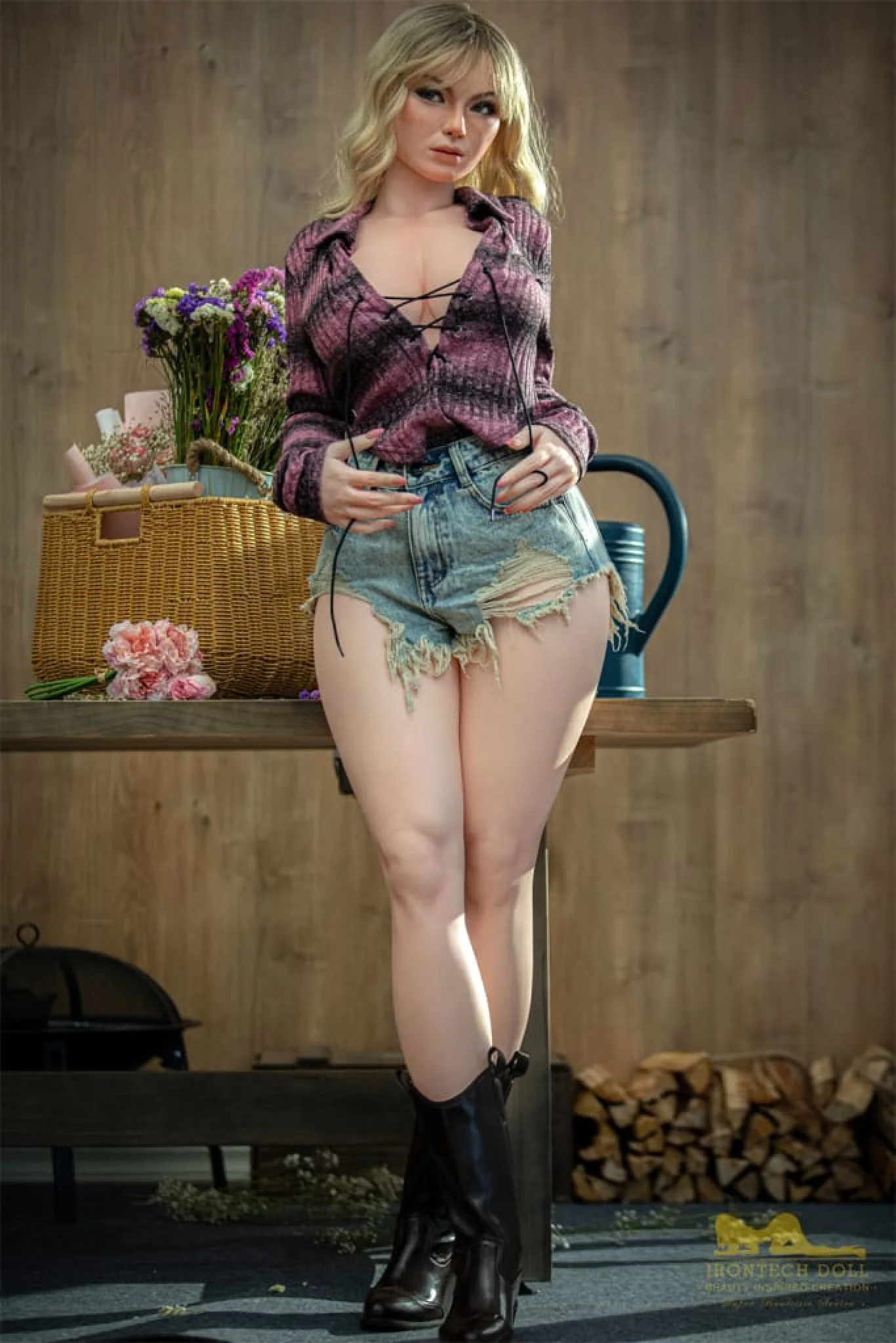 Maria  165cm(5ft4) F-Cup Blonde full Silicone - IronTech Doll® - Image 10