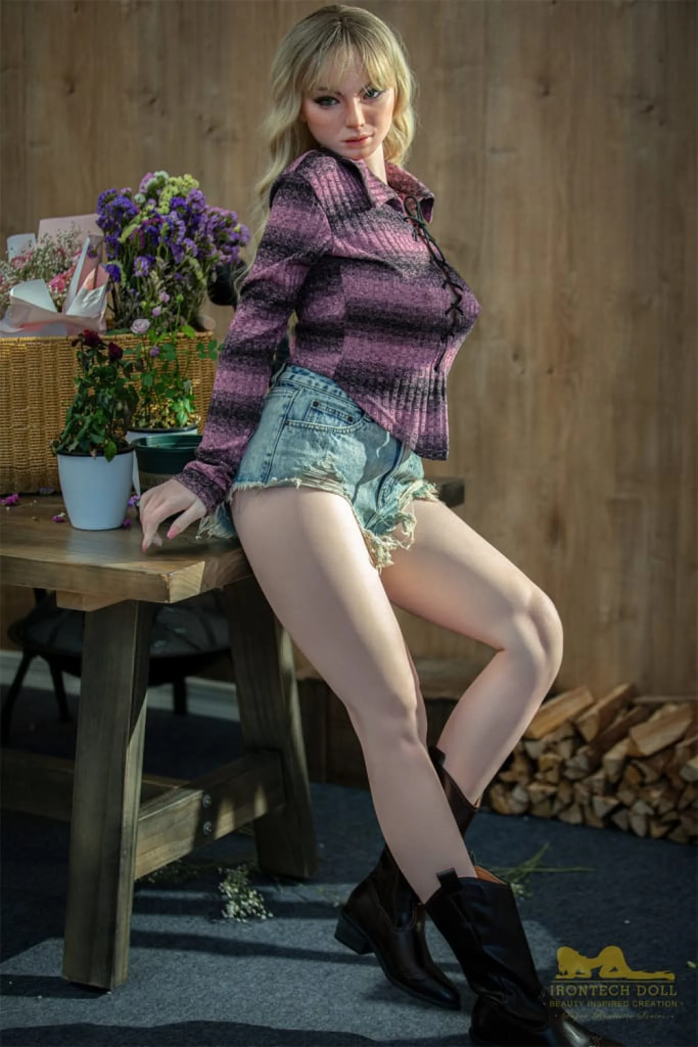 Maria  165cm(5ft4) F-Cup Blonde full Silicone - IronTech Doll® - Image 3