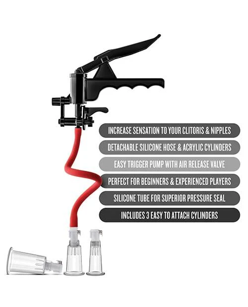 Blush Temptasia Clitoris & Nipple Pleasure Enhancement Pump System - Image 4