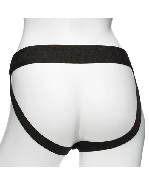 Body Extensions Be Naughty Vibrating 4 Piece Strap On Set - Black - Image 5