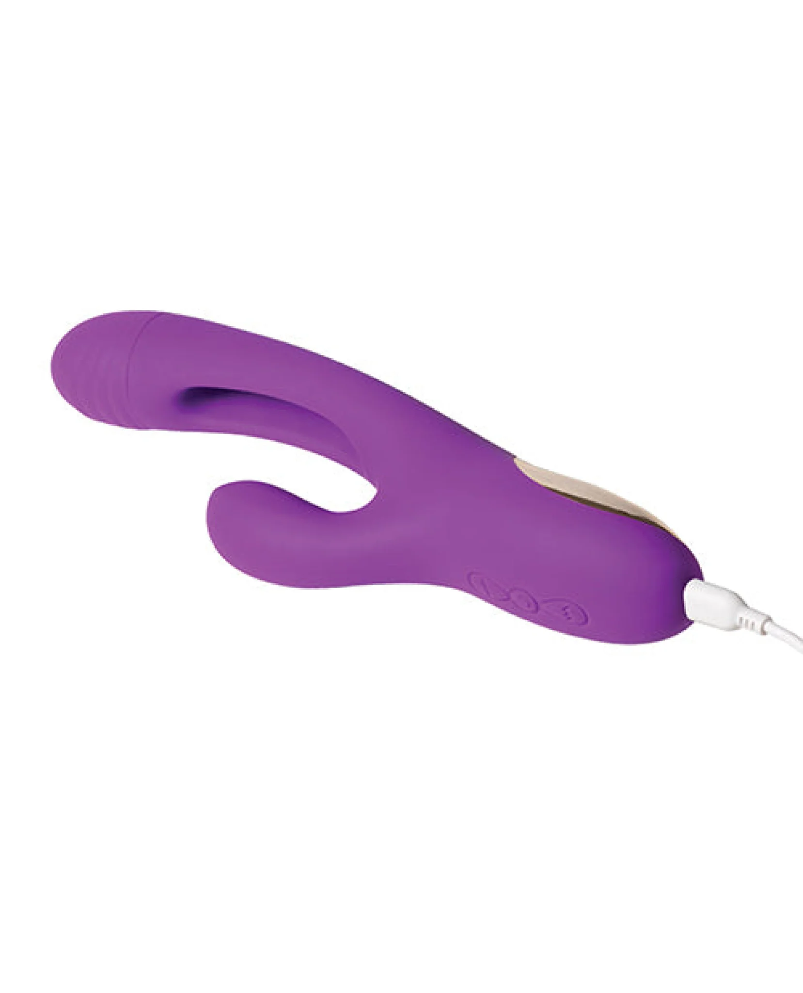 Bora G-spot Tapping Rabbit Vibrator - Purple - Image 2