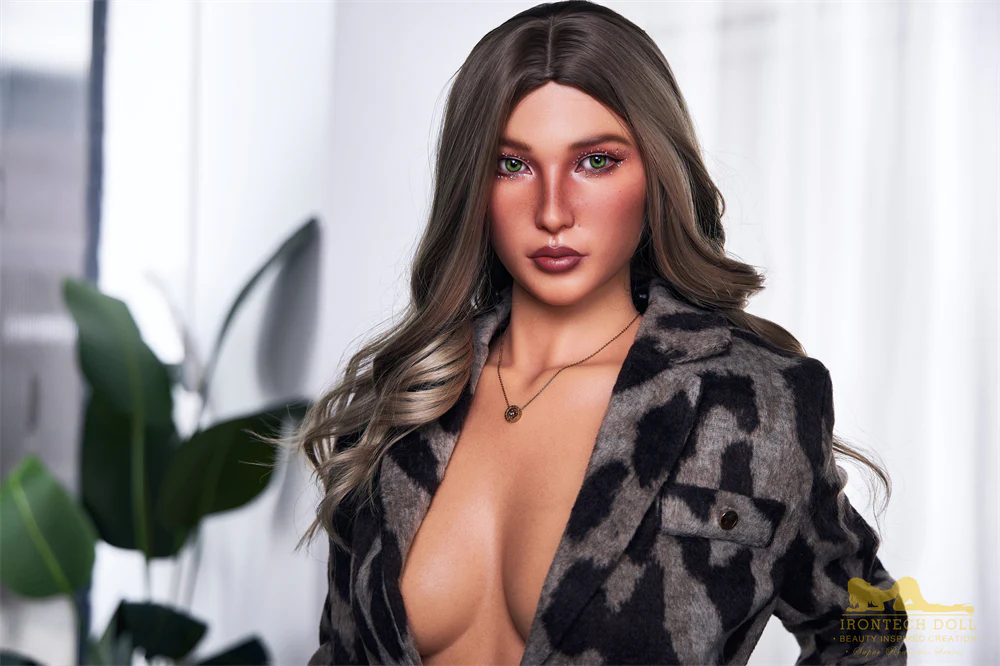 Catlin dark tanned 168cm(5ft6) A-Cup Silicone Love Doll - Irontech Doll® - Image 3