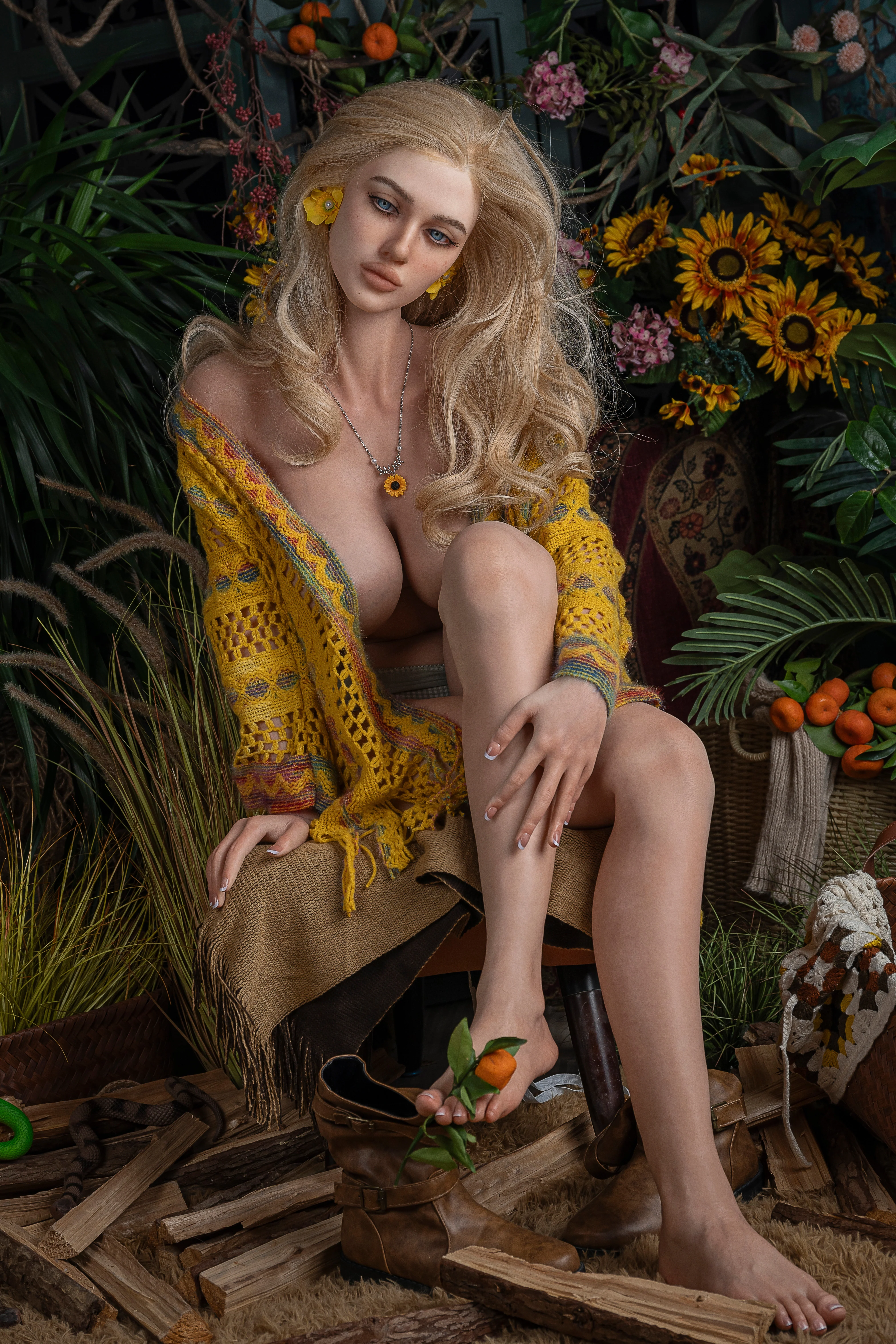 Celeste Premium Lifelike Full Silicone Sex Doll - Real-Lady® - Image 7
