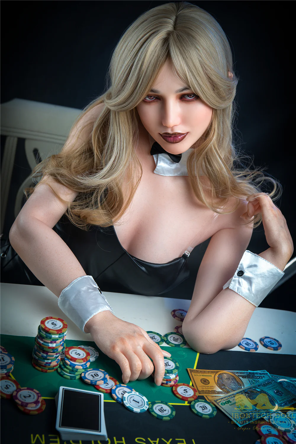 Celine 168cm(5ft6) A-Cup Silicone Love Doll - IronTech Doll® - Image 3
