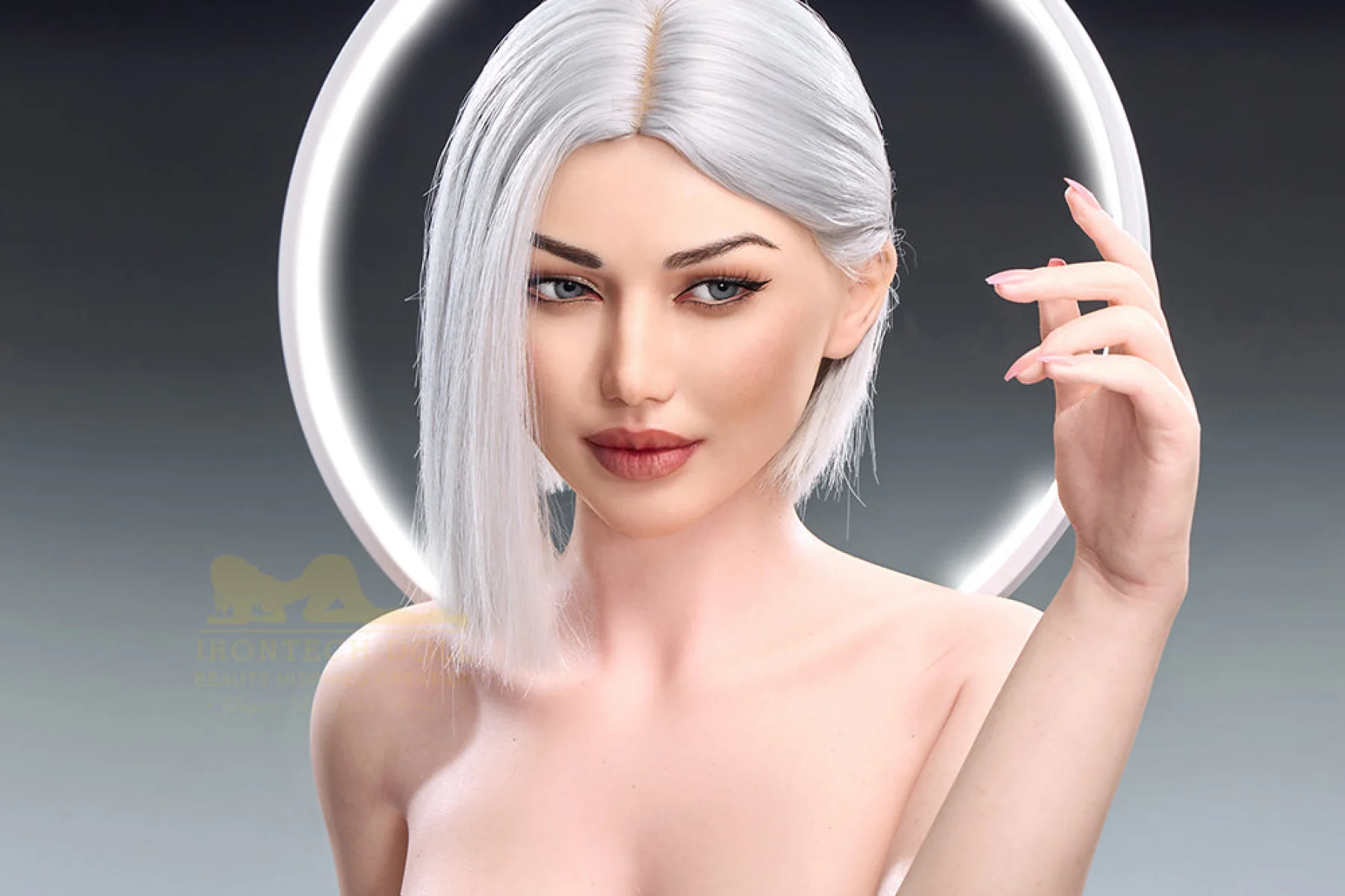 Celine  159cm (5 ft 2) E-Cup Realistic Silicone Sex Doll - Super Realistic Silicone Series - Irontech Doll® - Image 17