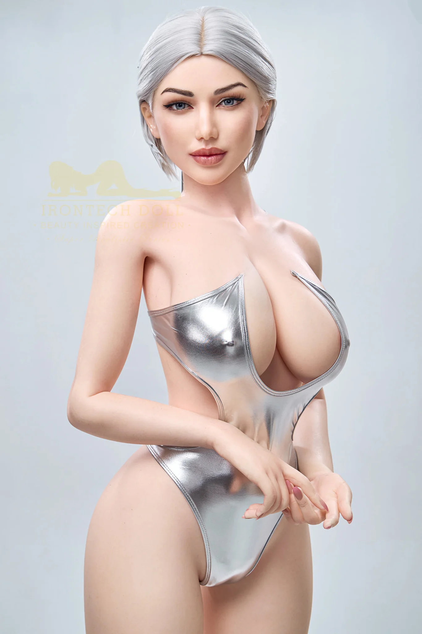 Celine  159cm (5 ft 2) E-Cup Realistic Silicone Sex Doll - Super Realistic Silicone Series - Irontech Doll® - Image 5