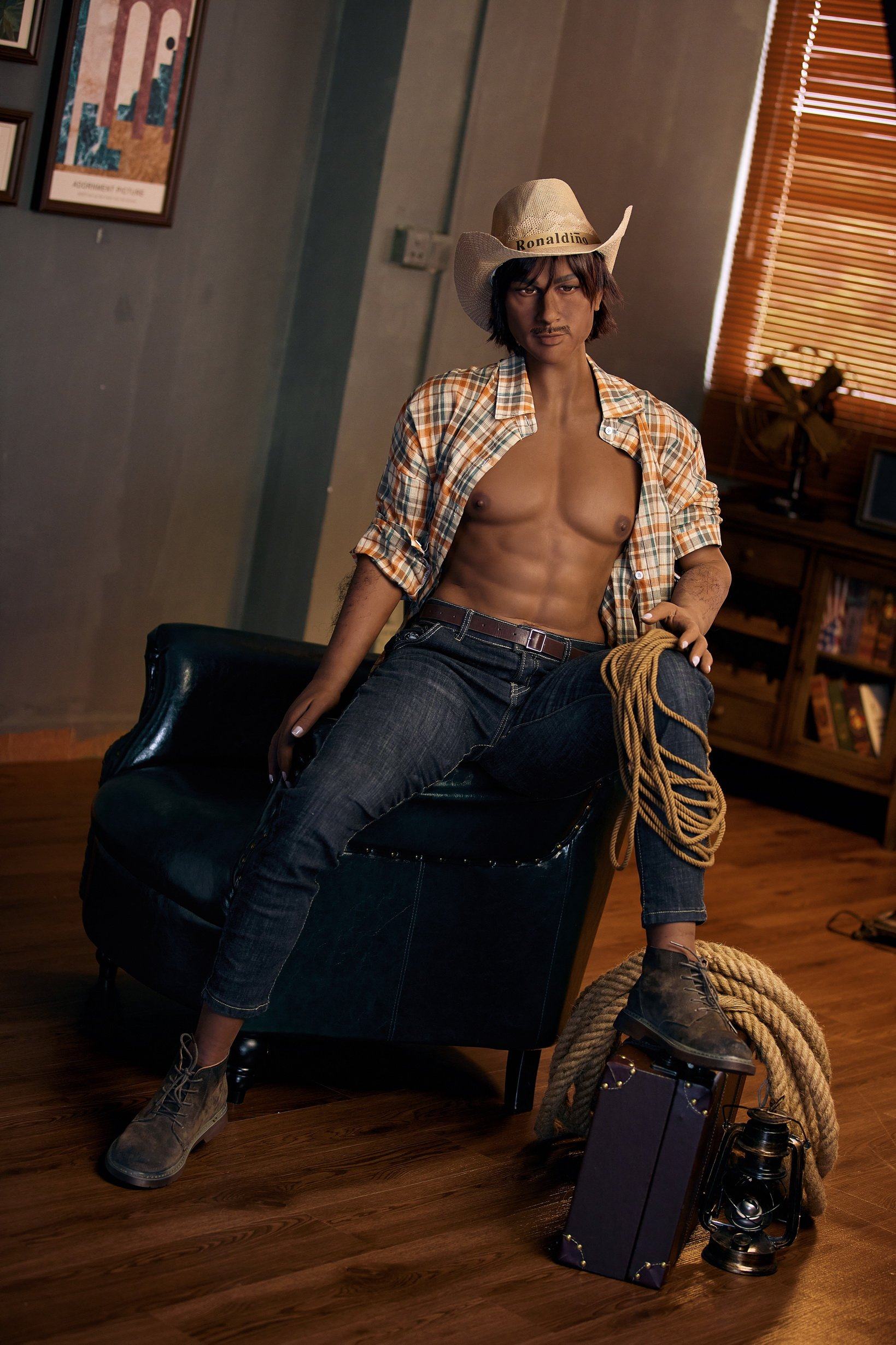 Charles 175cm 5ft74 TPE Big Realistic Male Sex Doll - Iron Tech Doll - Image 13