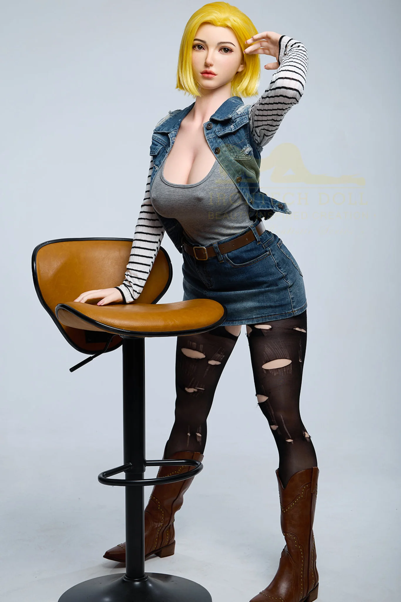 Joline 159cm (5 ft 2) E-Cup Realistic Silicone Sex Doll - Super Realistic Silicone Series - Irontech Doll® - Image 13