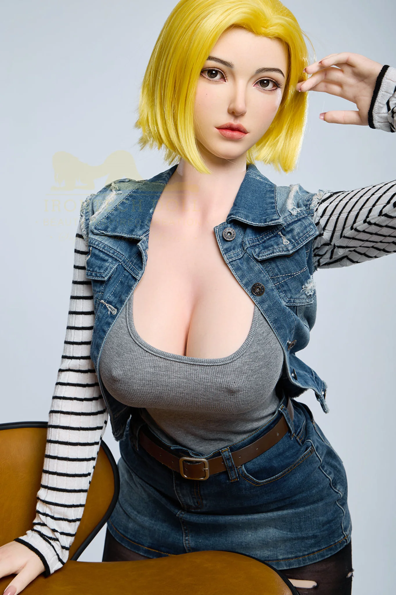 Joline 159cm (5 ft 2) E-Cup Realistic Silicone Sex Doll - Super Realistic Silicone Series - Irontech Doll® - Image 14