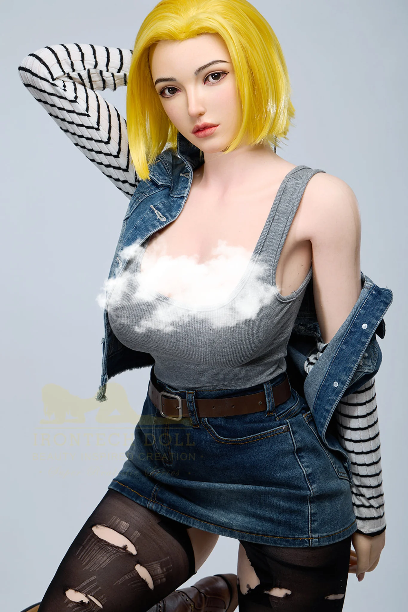 Joline 159cm (5 ft 2) E-Cup Realistic Silicone Sex Doll - Super Realistic Silicone Series - Irontech Doll® - Image 17