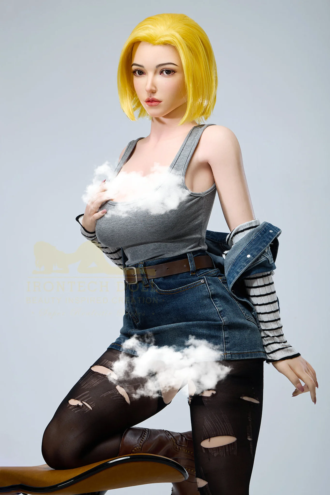 Joline 159cm (5 ft 2) E-Cup Realistic Silicone Sex Doll - Super Realistic Silicone Series - Irontech Doll® - Image 18