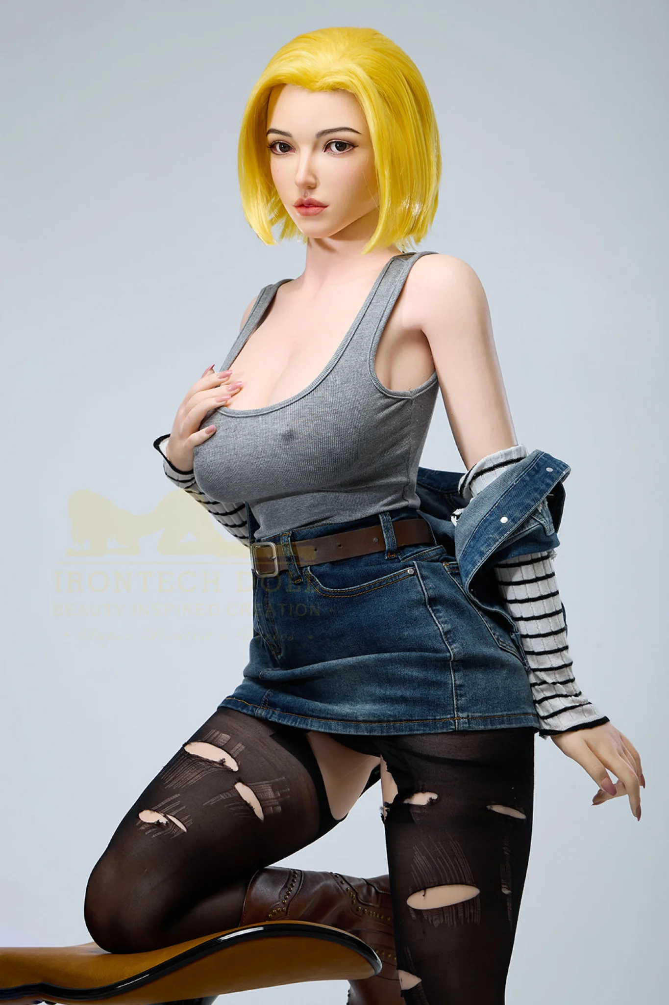 Joline 159cm (5 ft 2) E-Cup Realistic Silicone Sex Doll - Super Realistic Silicone Series - Irontech Doll® - Image 19