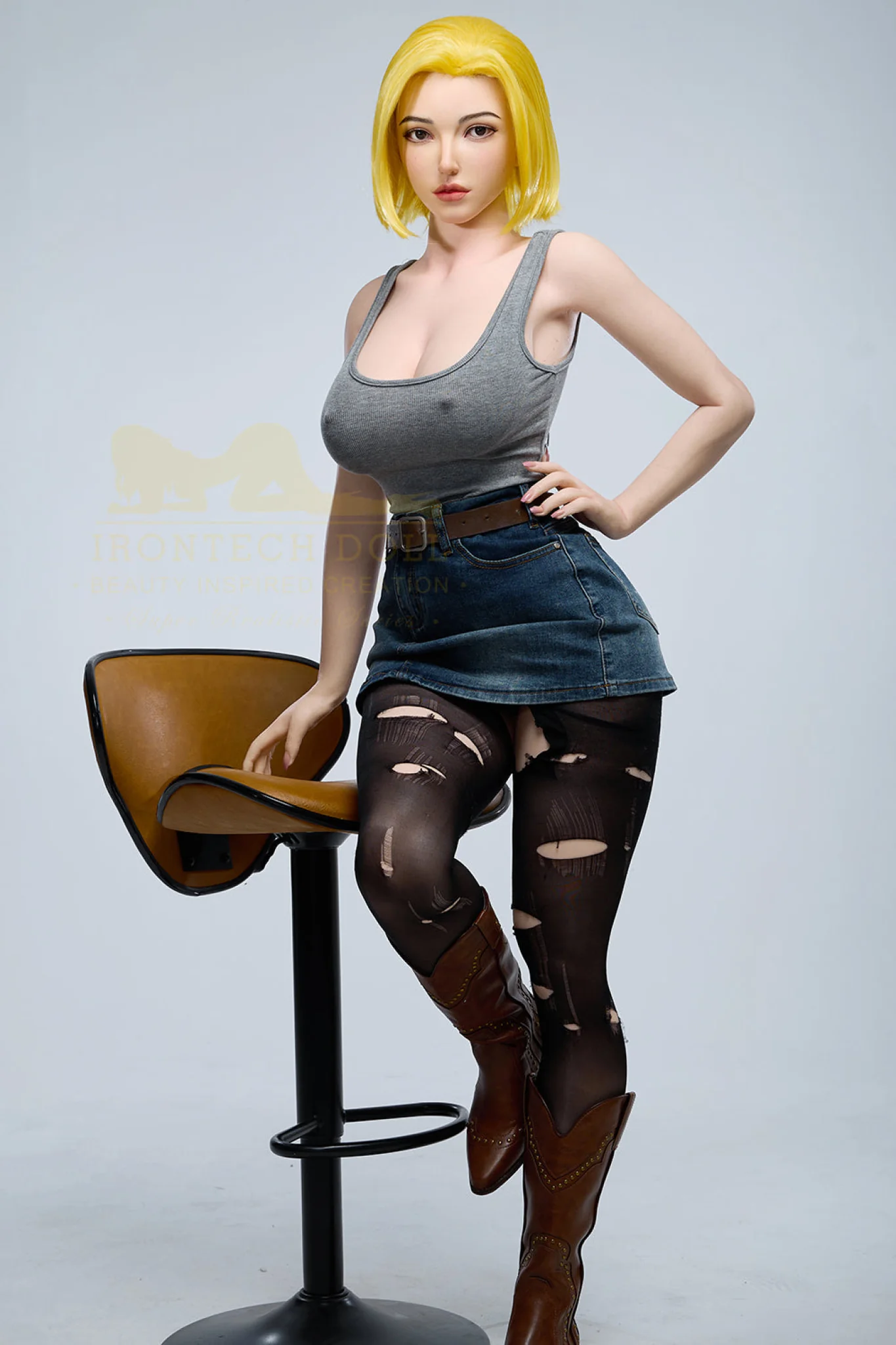 Joline 159cm (5 ft 2) E-Cup Realistic Silicone Sex Doll - Super Realistic Silicone Series - Irontech Doll® - Image 21