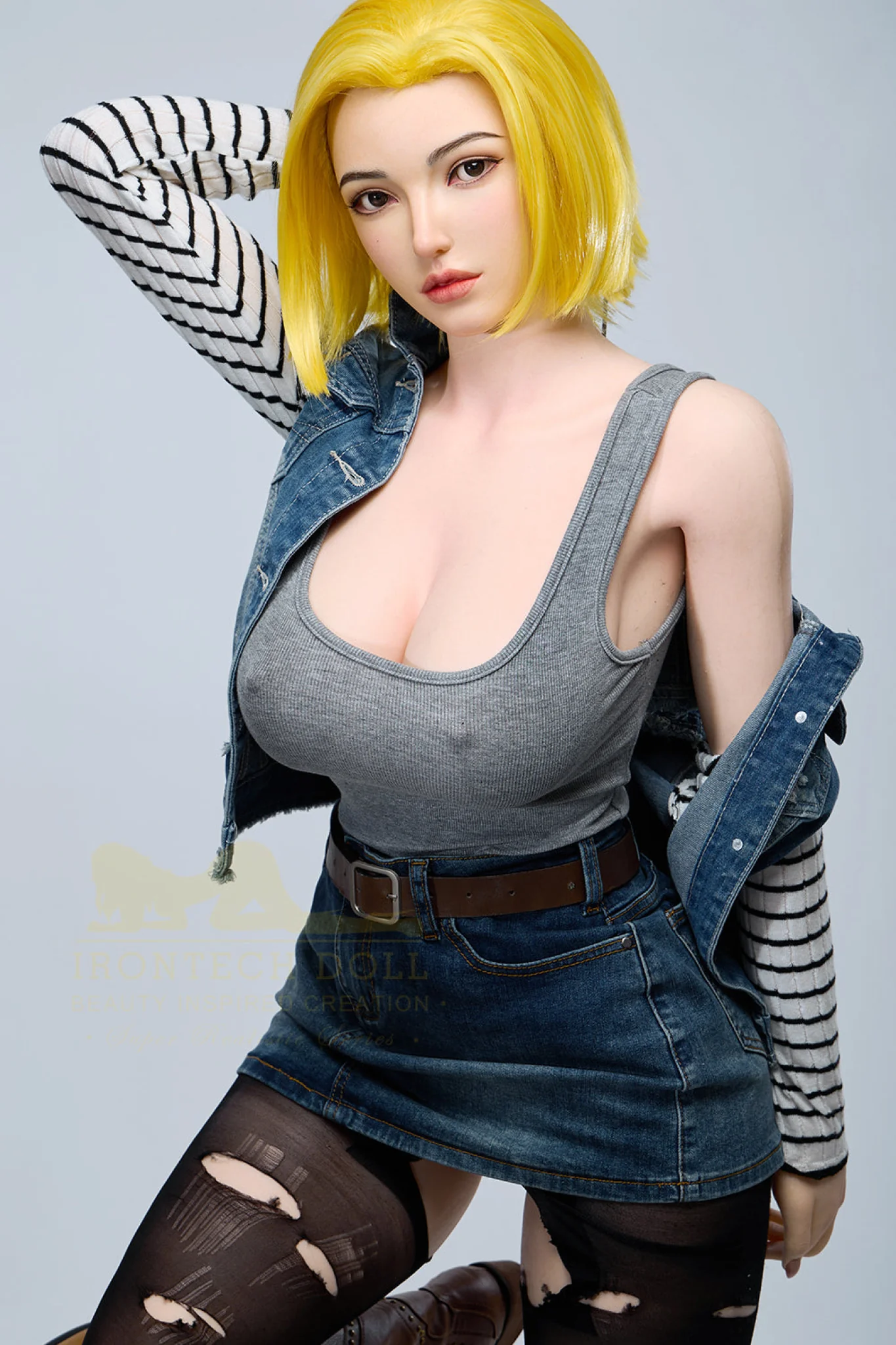 Joline 159cm (5 ft 2) E-Cup Realistic Silicone Sex Doll - Super Realistic Silicone Series - Irontech Doll® - Image 3