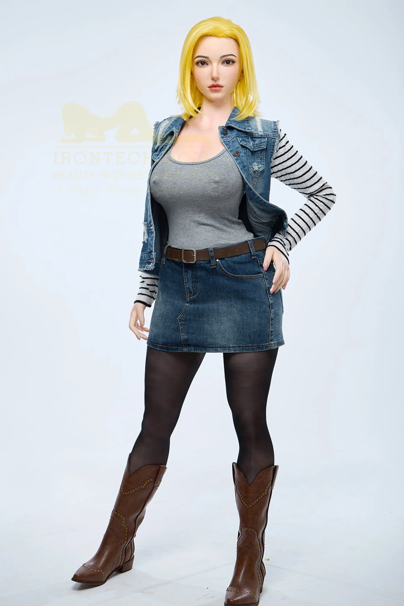 Joline 159cm (5 ft 2) E-Cup Realistic Silicone Sex Doll - Super Realistic Silicone Series - Irontech Doll® - Image 4