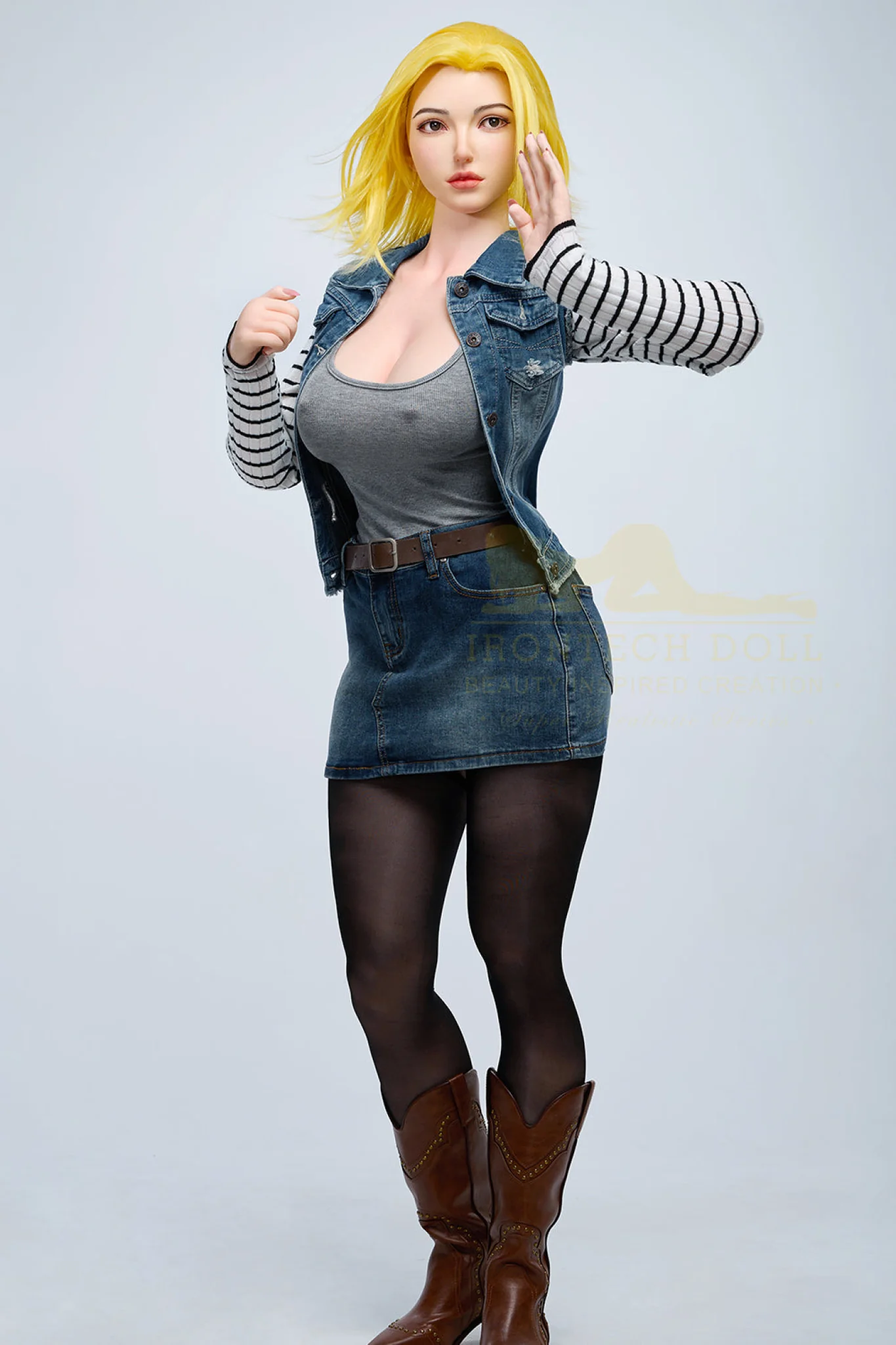 Joline 159cm (5 ft 2) E-Cup Realistic Silicone Sex Doll - Super Realistic Silicone Series - Irontech Doll® - Image 9