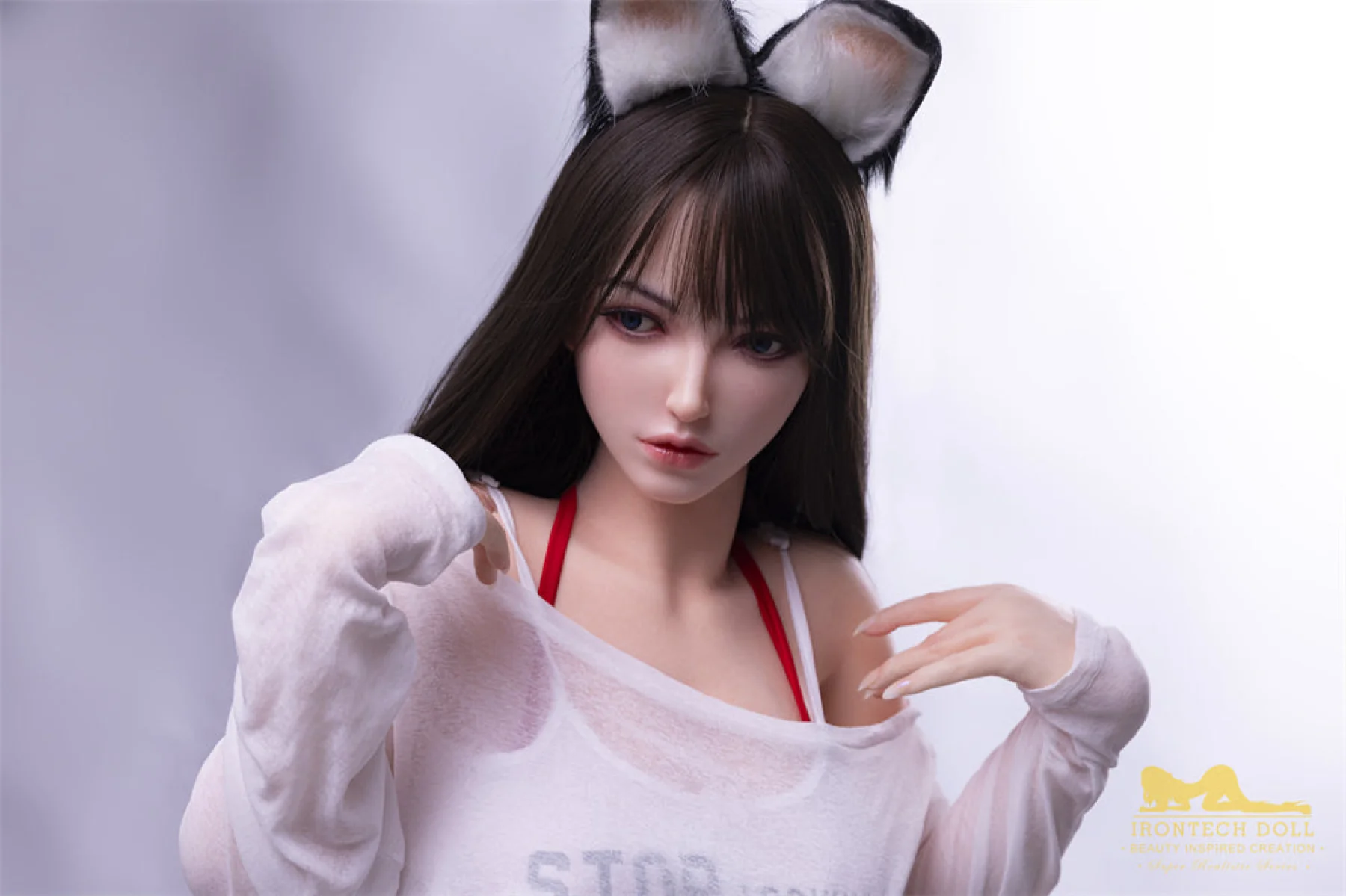 Joline  165cm(5ft4) F-Cup Brunette Asian full Silicone - IronTech Doll® - Image 14