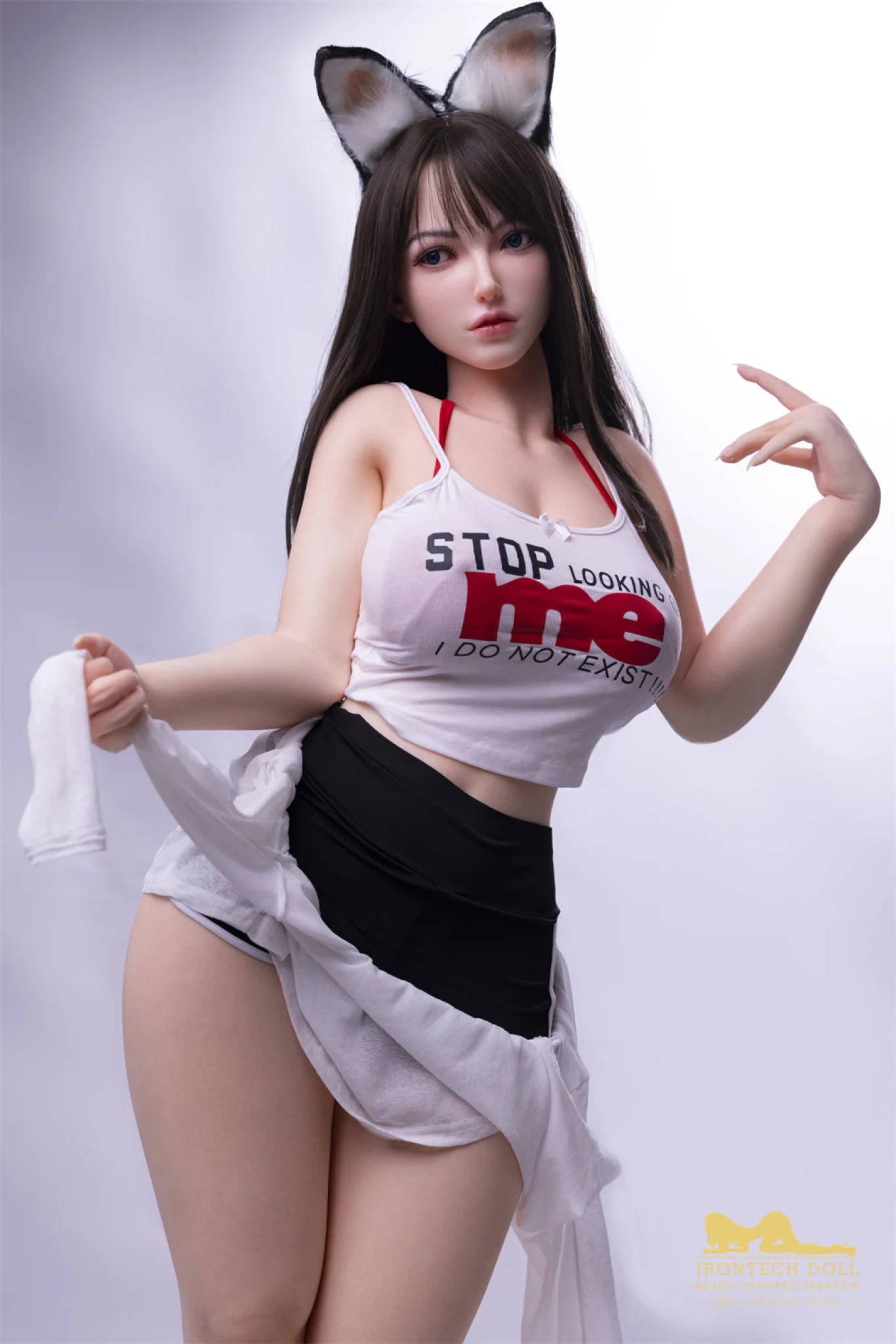 Joline  165cm(5ft4) F-Cup Brunette Asian full Silicone - IronTech Doll® - Image 2