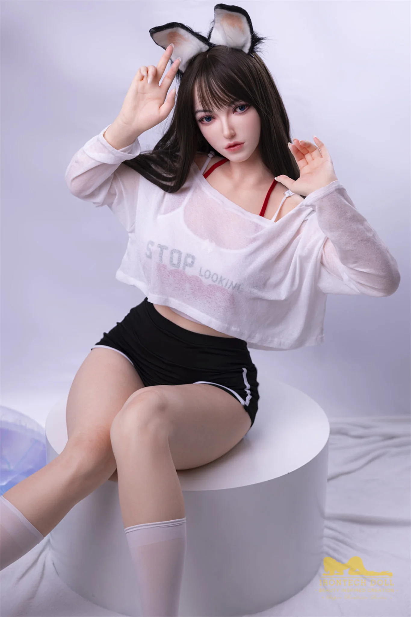 Joline  165cm(5ft4) F-Cup Brunette Asian full Silicone - IronTech Doll® - Image 20
