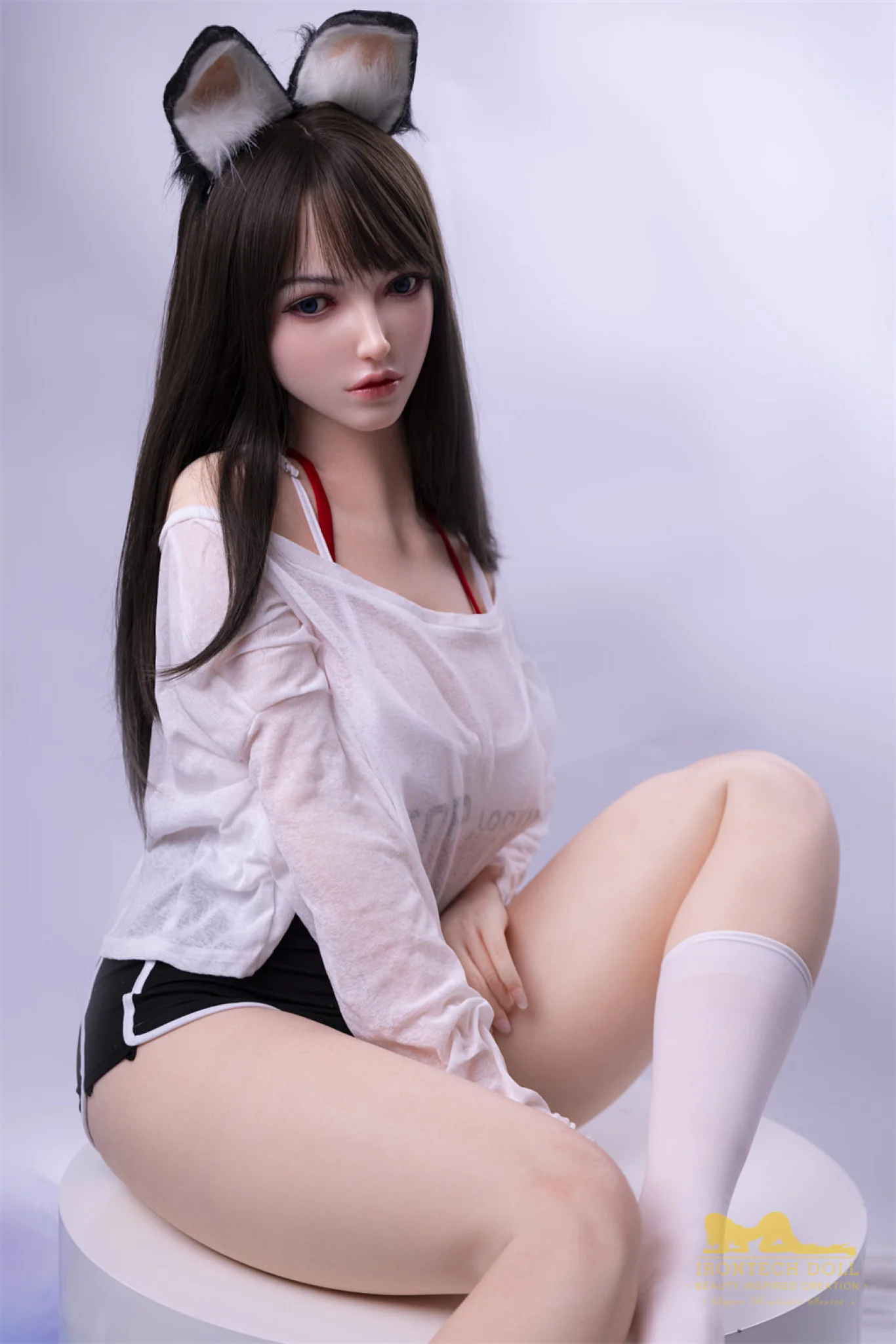Joline  165cm(5ft4) F-Cup Brunette Asian full Silicone - IronTech Doll® - Image 21