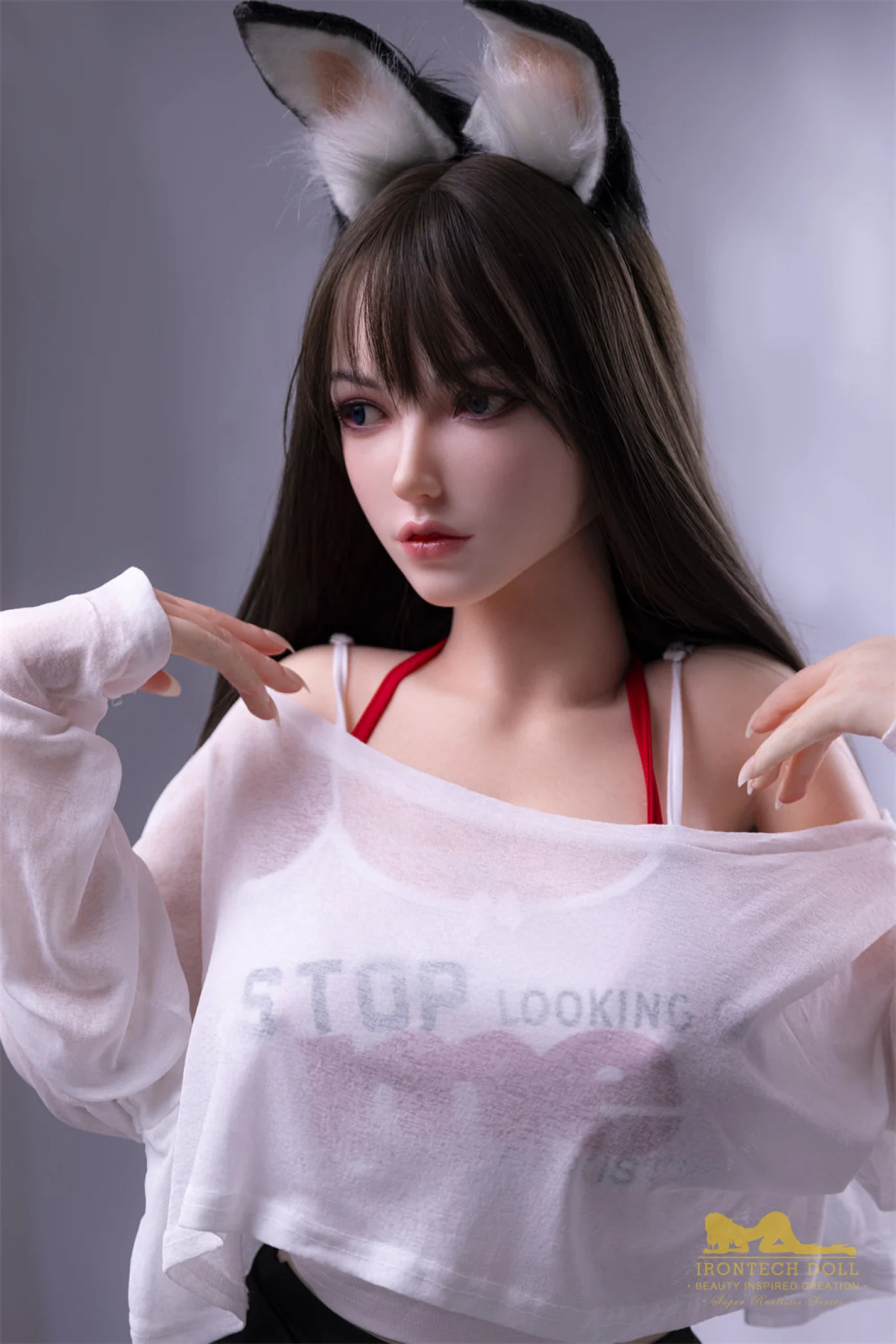 Joline  165cm(5ft4) F-Cup Brunette Asian full Silicone - IronTech Doll® - Image 22