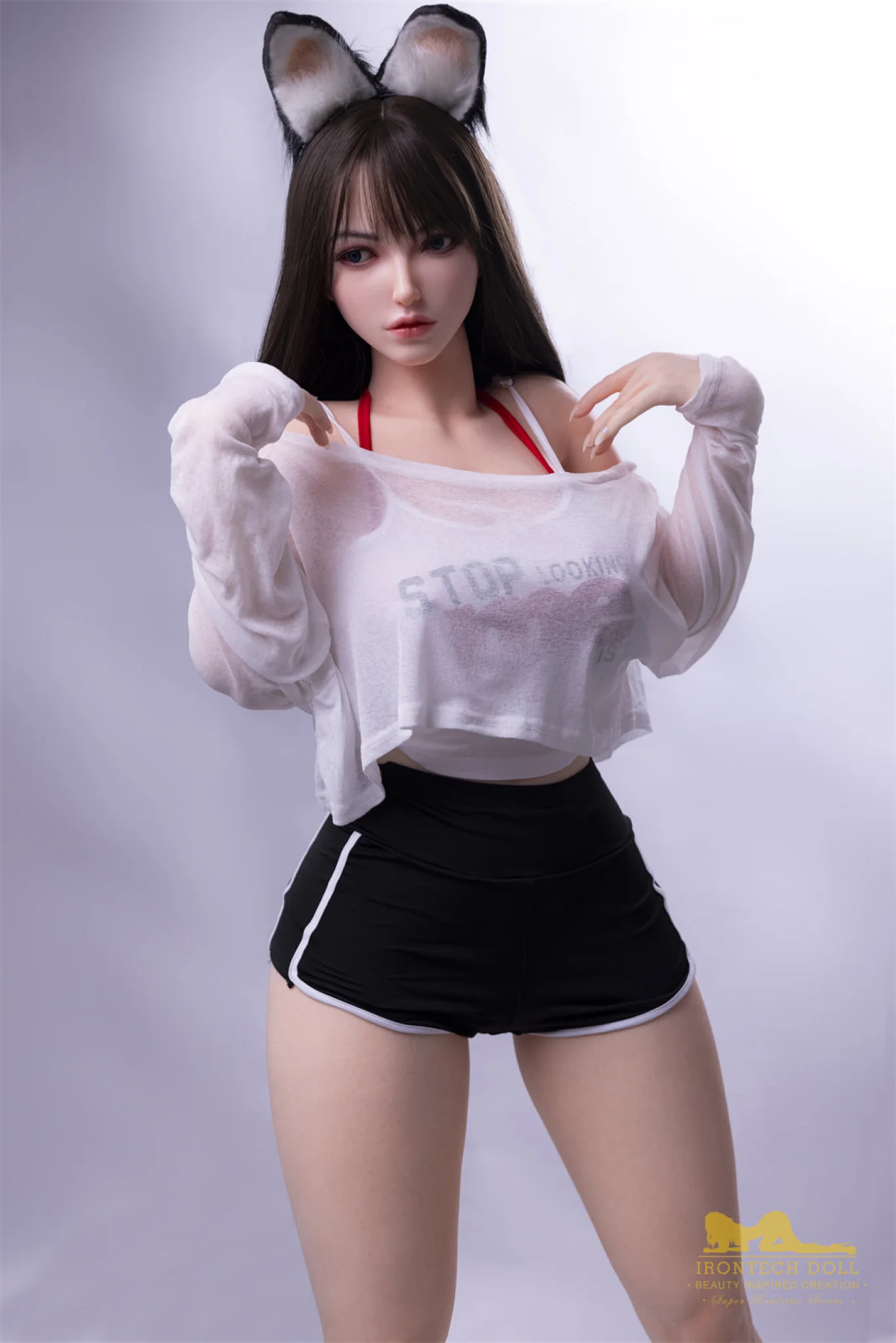 Joline  165cm(5ft4) F-Cup Brunette Asian full Silicone - IronTech Doll® - Image 3