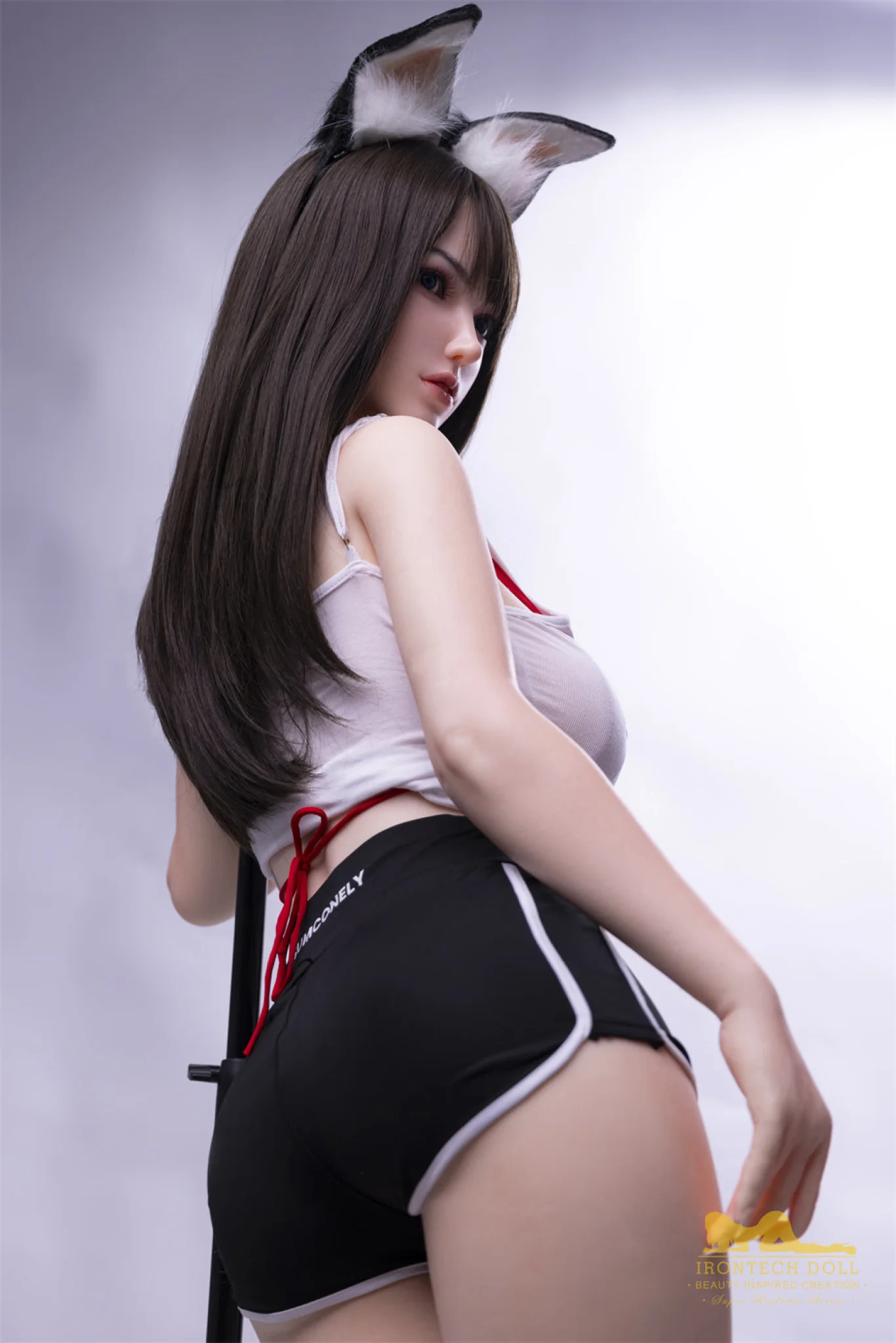 Joline  165cm(5ft4) F-Cup Brunette Asian full Silicone - IronTech Doll® - Image 4
