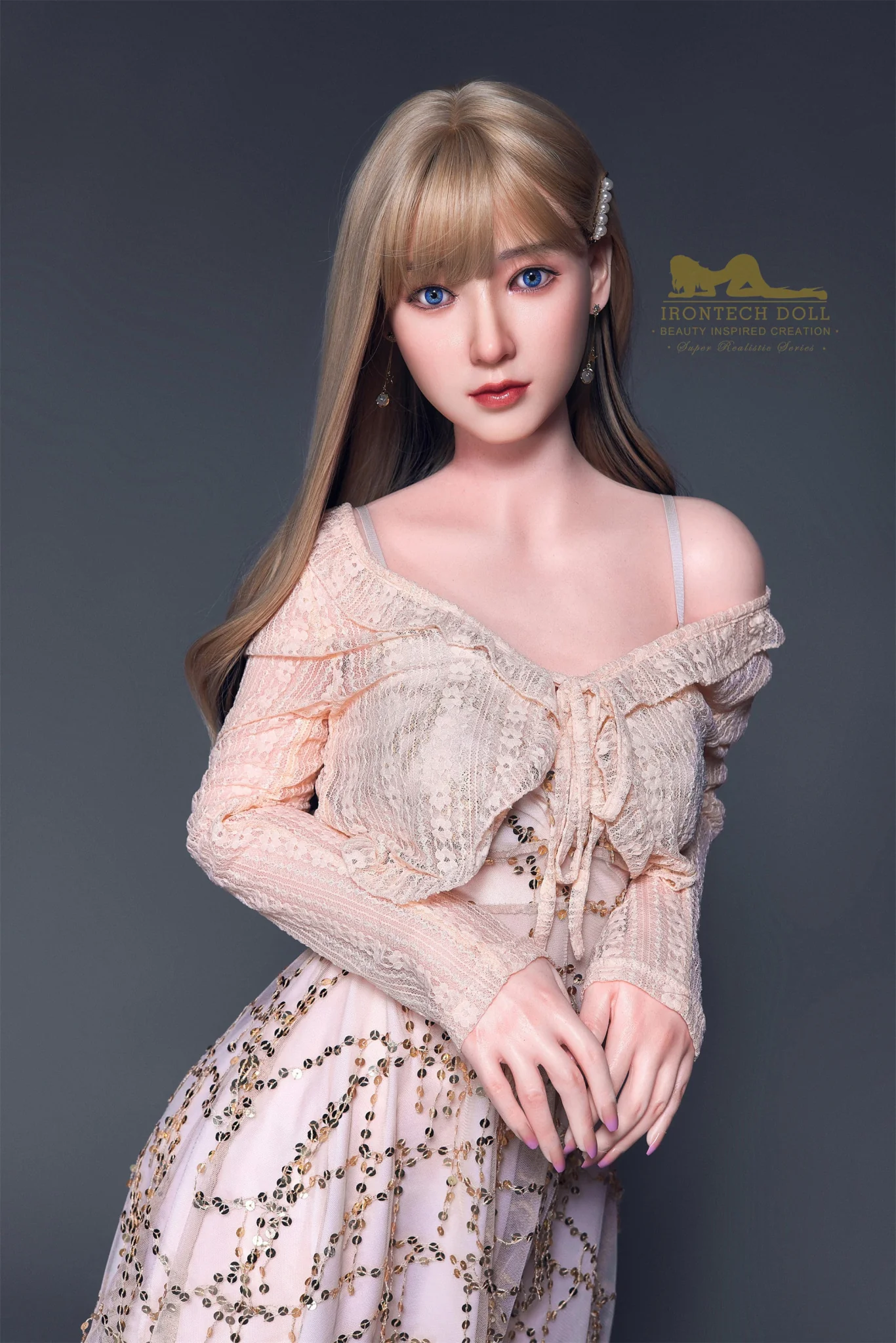 Candy 152cm (4ft9) A-Cup Life Size Silicone Sex Doll - IronTech Doll® - Image 3