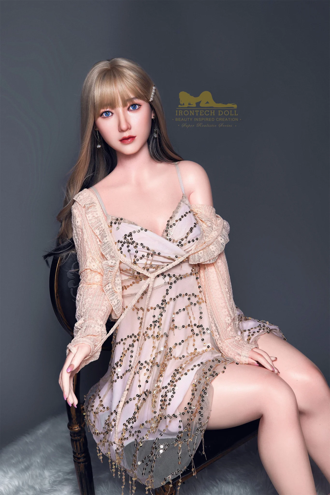 Candy 152cm (4ft9) A-Cup Life Size Silicone Sex Doll - IronTech Doll® - Image 7